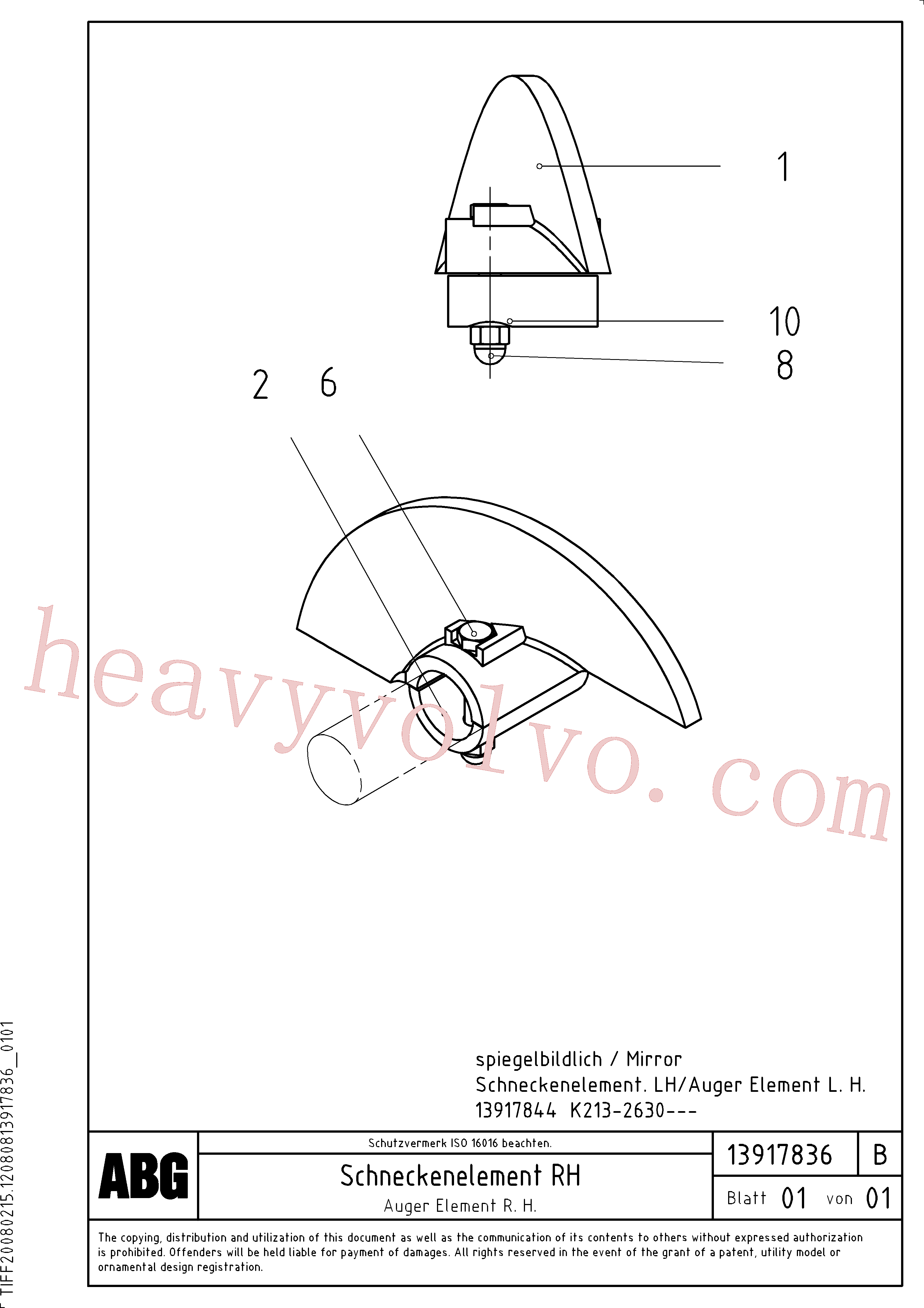 Volvo Assembly RM96726419 Hexagon screw for sale