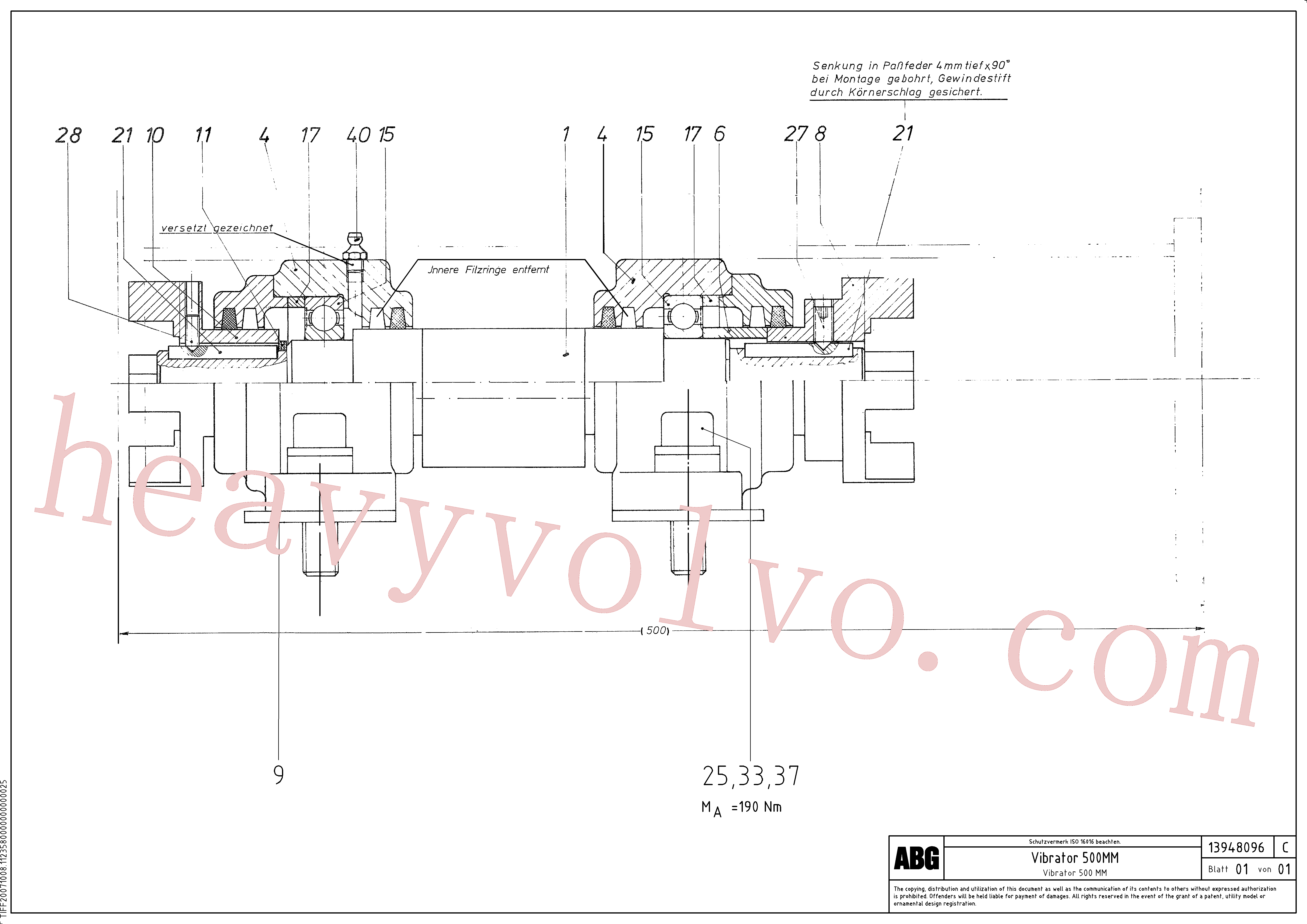 China Made RM58853805 Shim parts for Volvo Excavator