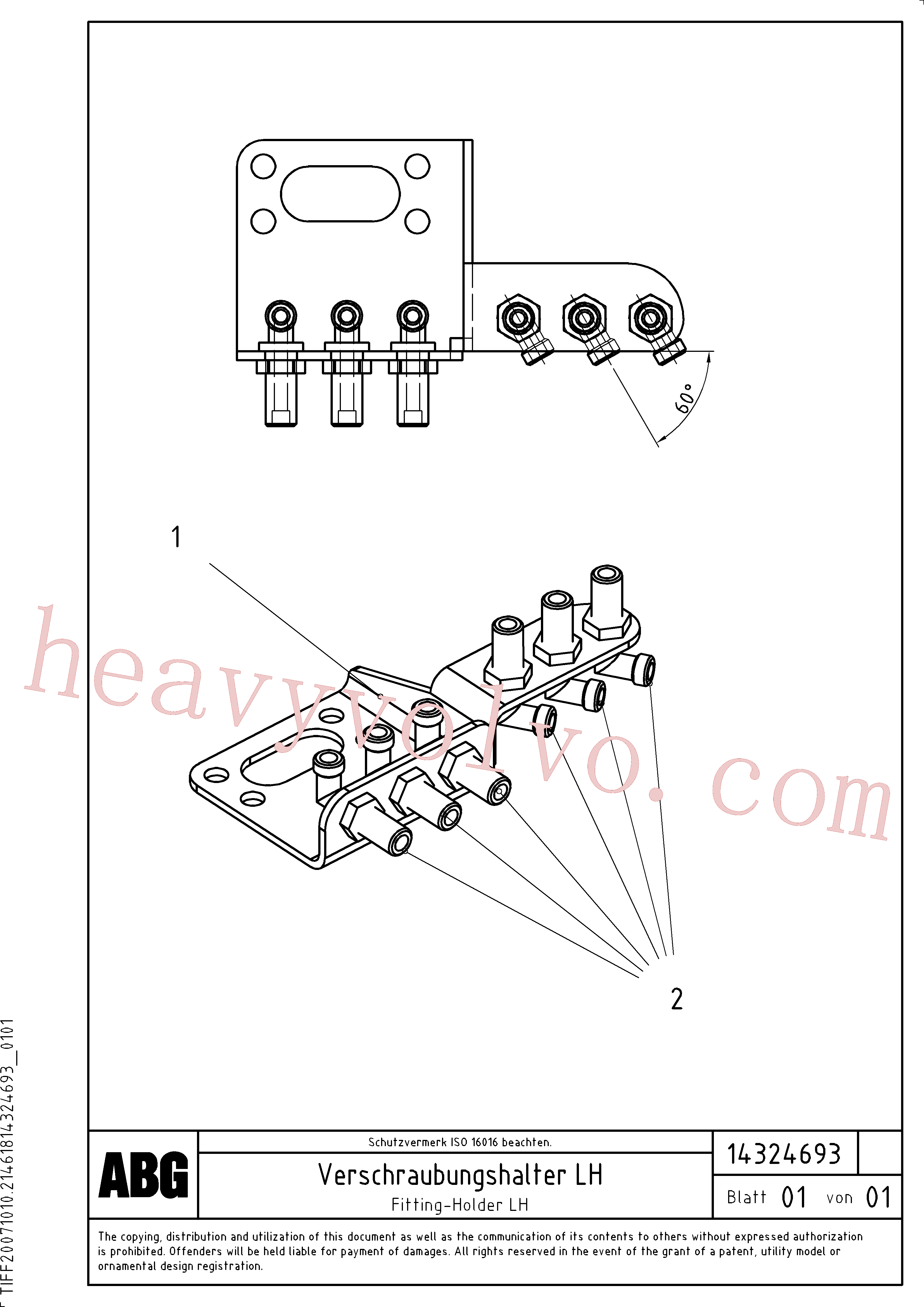 Wholesale RM14324248 Retainer for Volvo Excavator