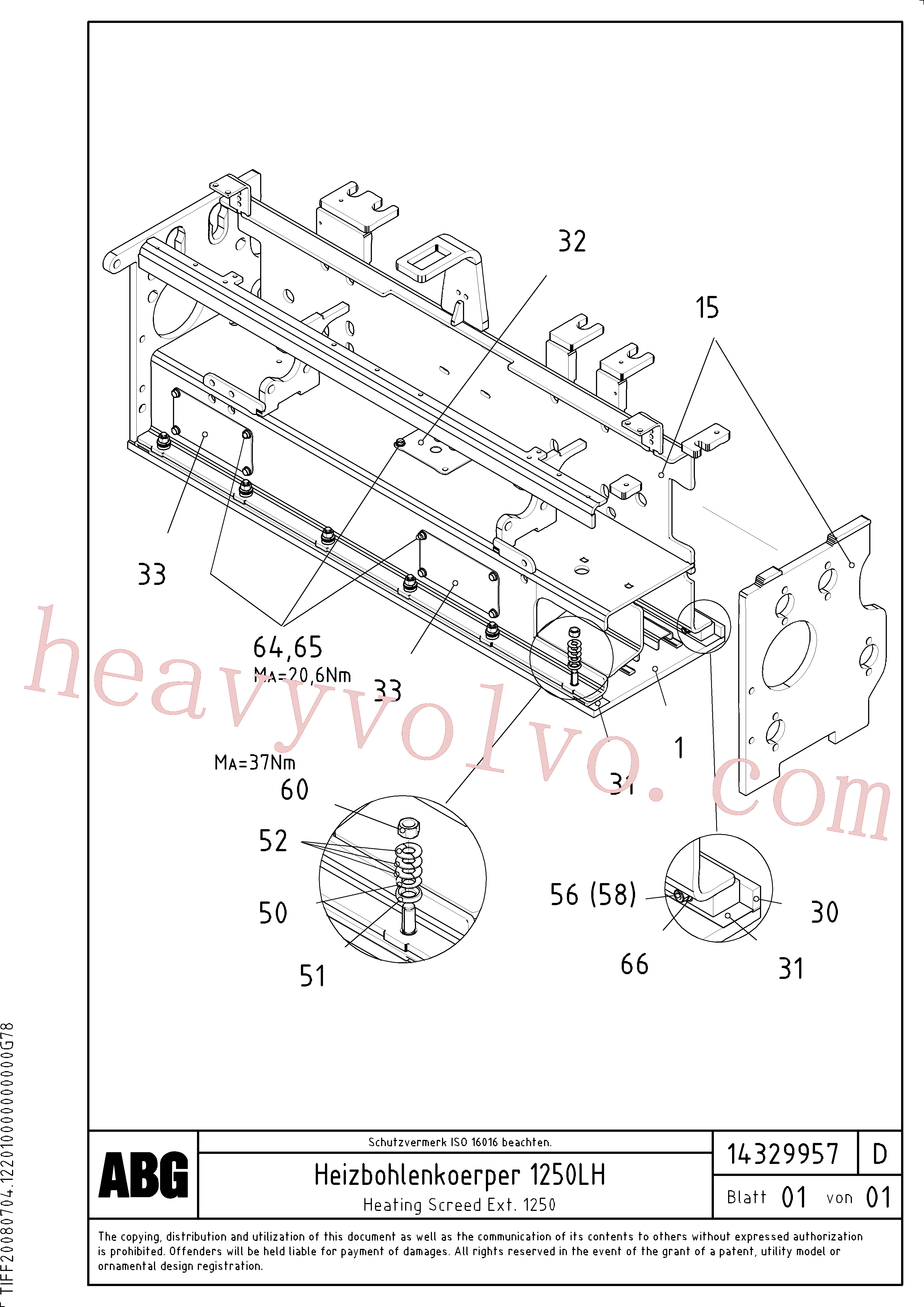 Wholesale RM80853997 Hex. socket screw for Volvo Excavator