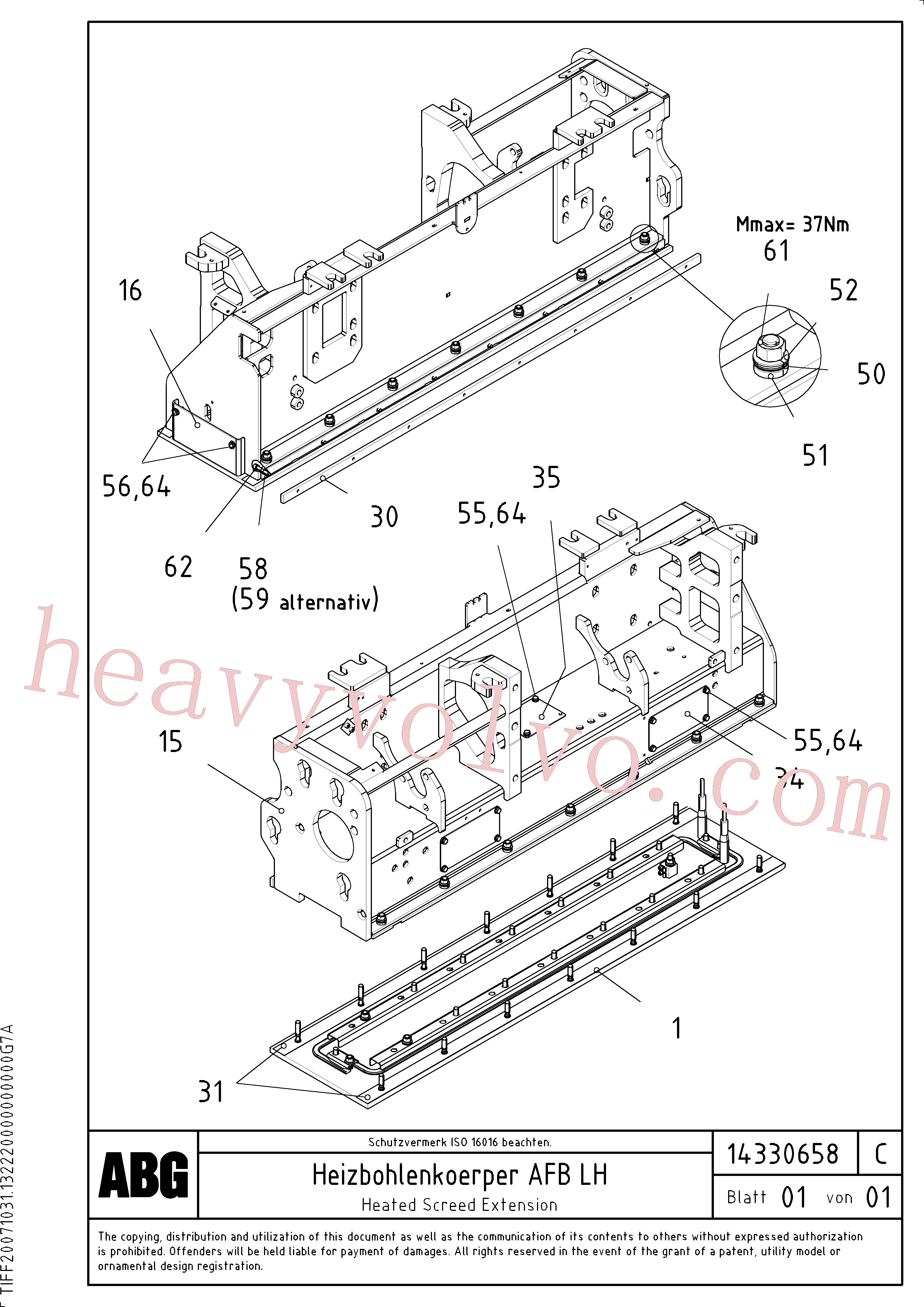 Wholesale RM80853997 Hex. socket screw for Volvo Excavator