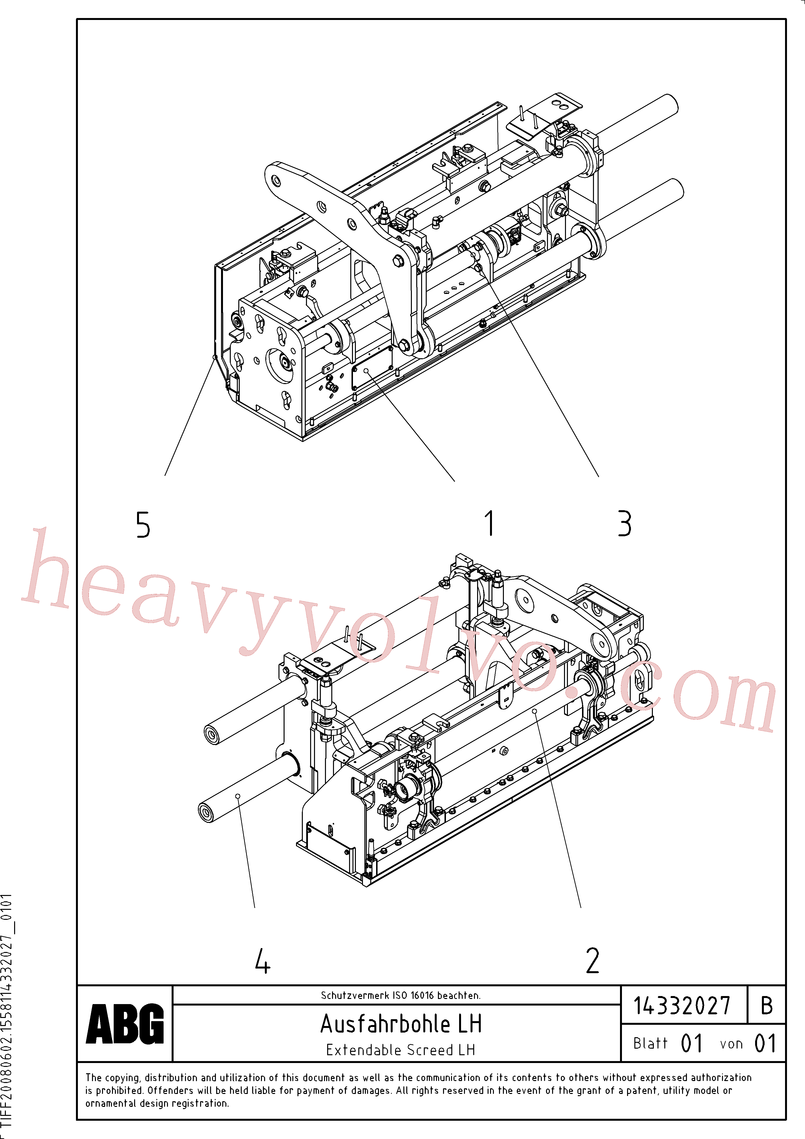 Wholesale RM54542923 Guide for Volvo Excavator
