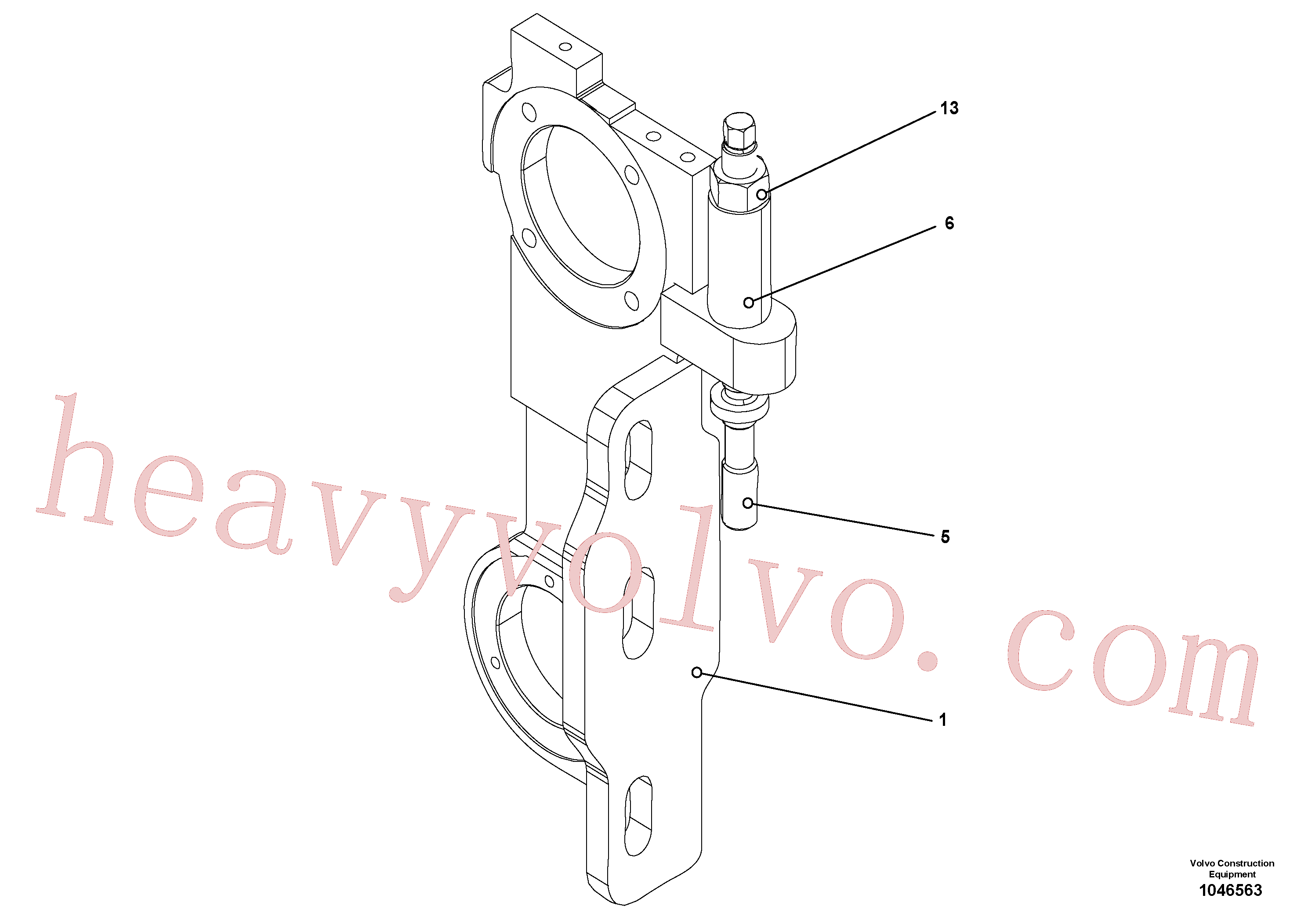 Wholesale RM80899982 Spindle for Volvo Excavator