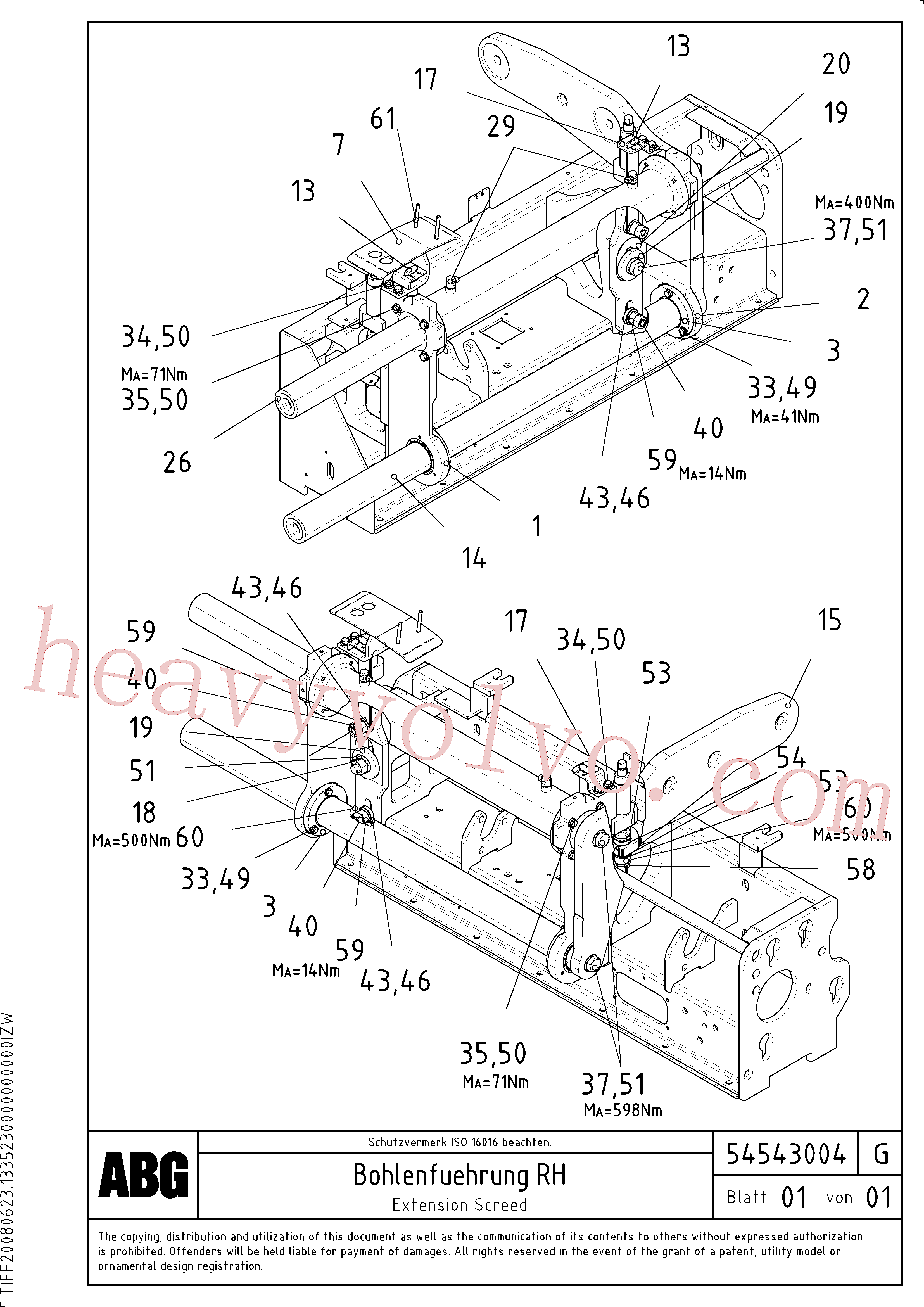 Wholesale RM54542923 Guide for Volvo Excavator