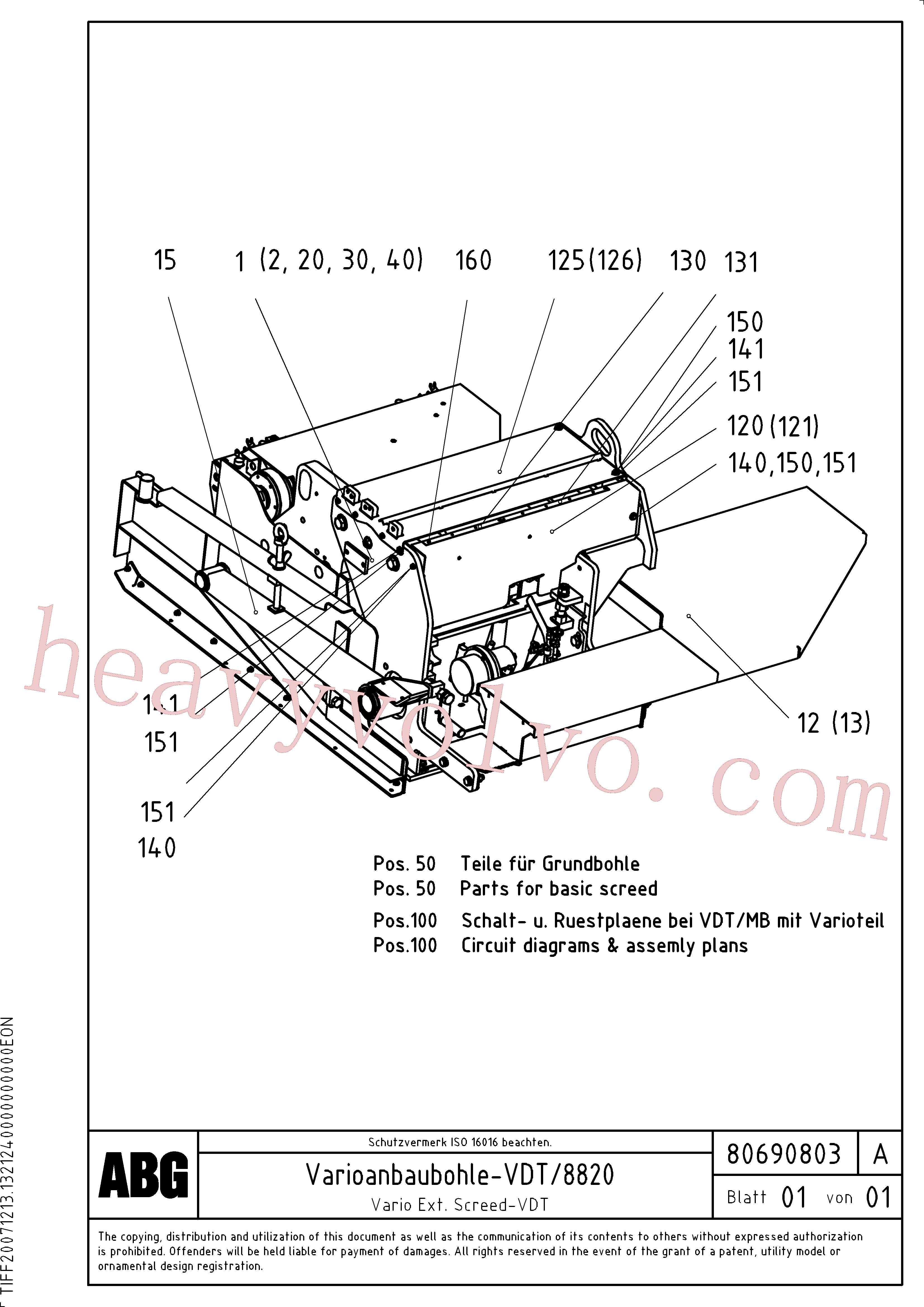 Volvo Assembly RM80713761 Cover for sale