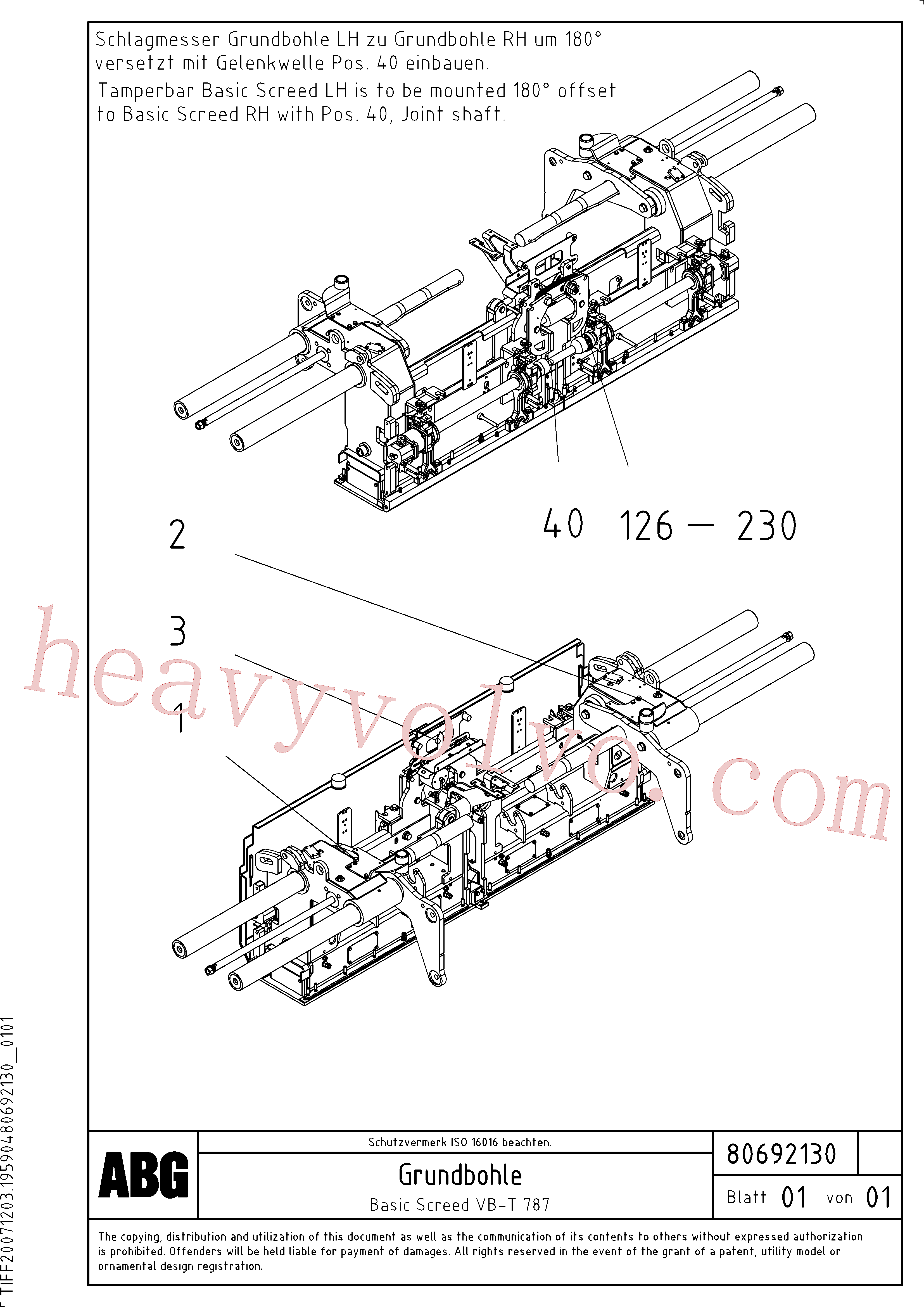 Volvo excavator part RM54407218 Control unit for sale