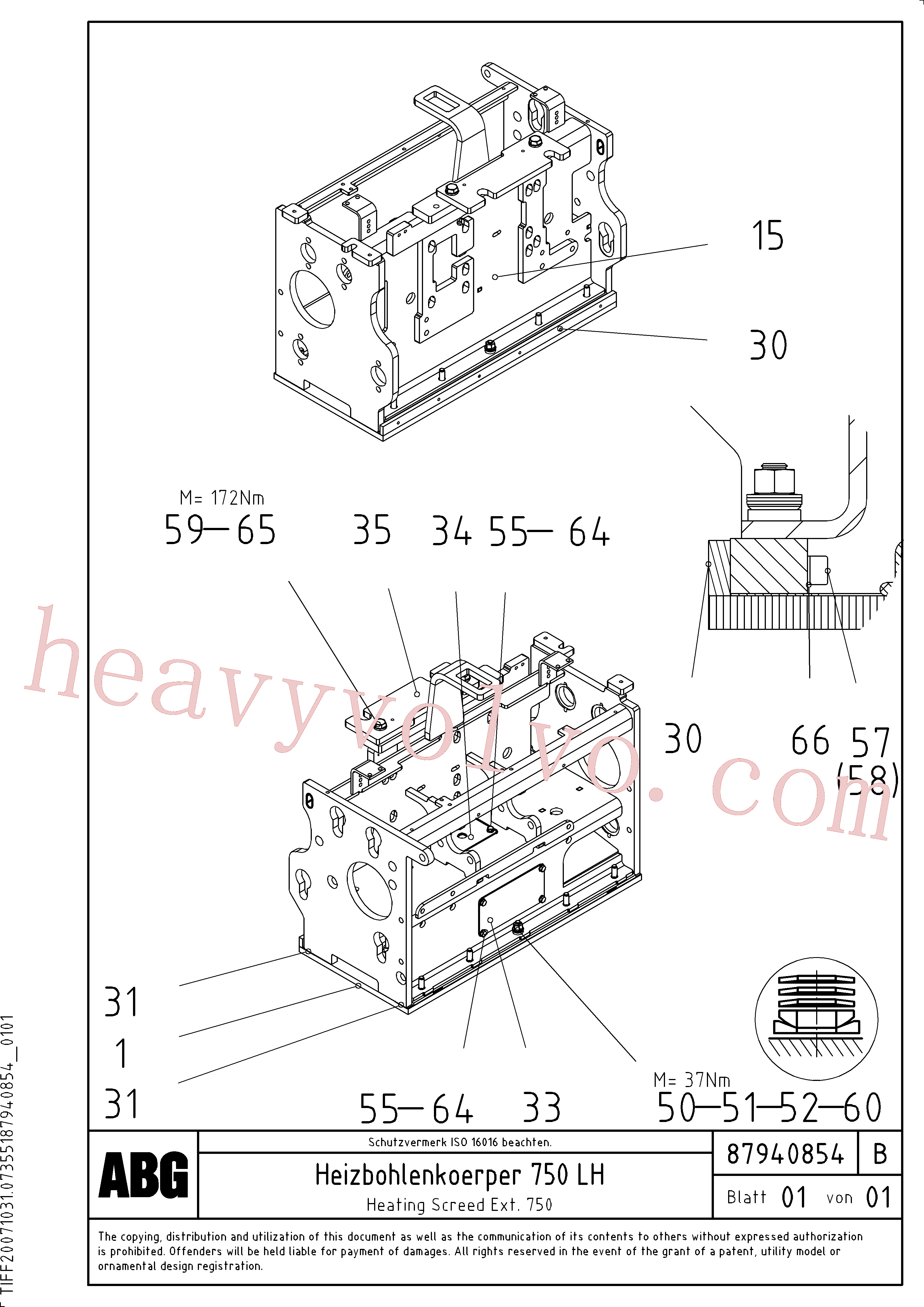 Wholesale RM80853997 Hex. socket screw for Volvo Excavator
