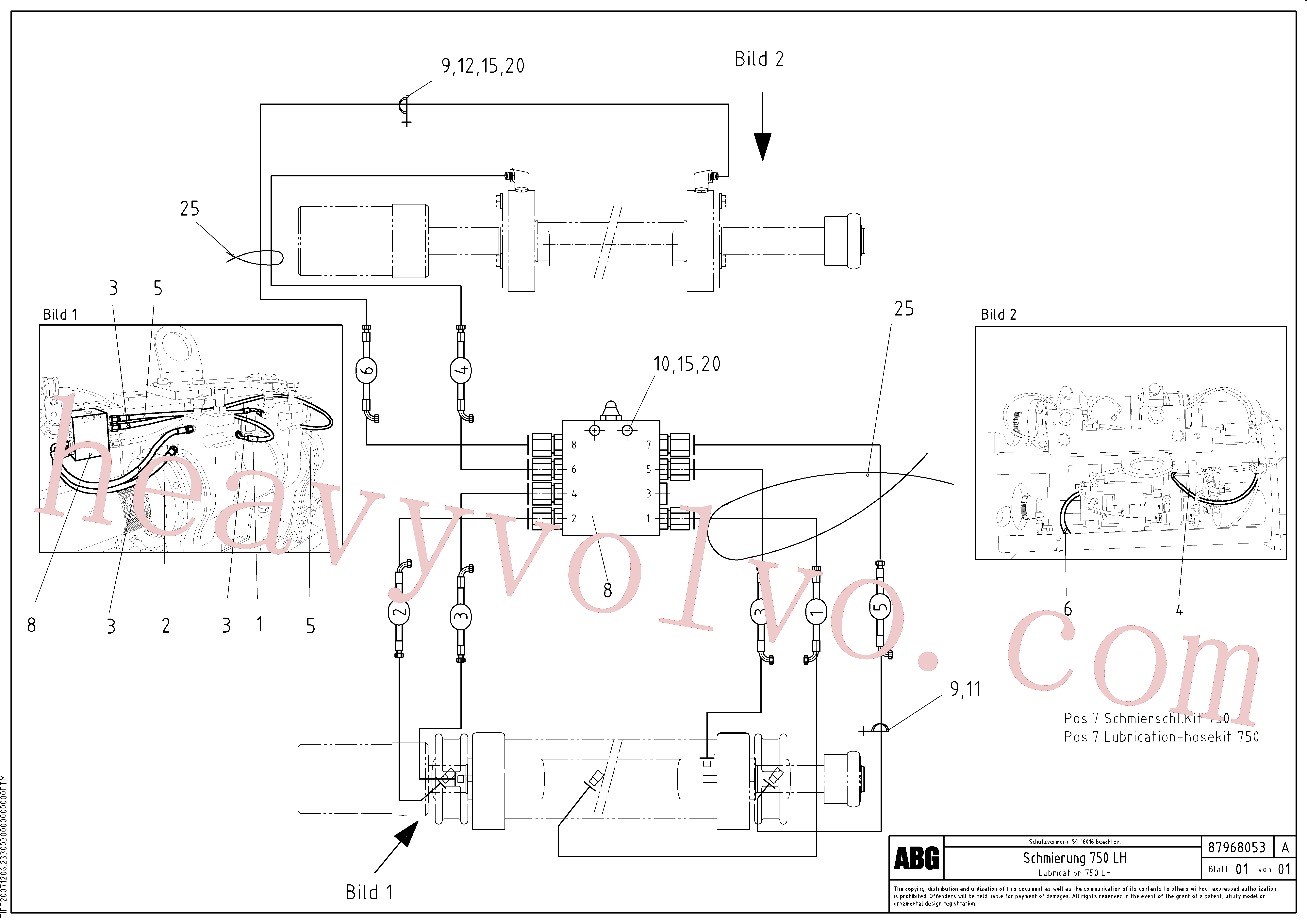 Wholesale RM54701313 Hose for Volvo Excavator