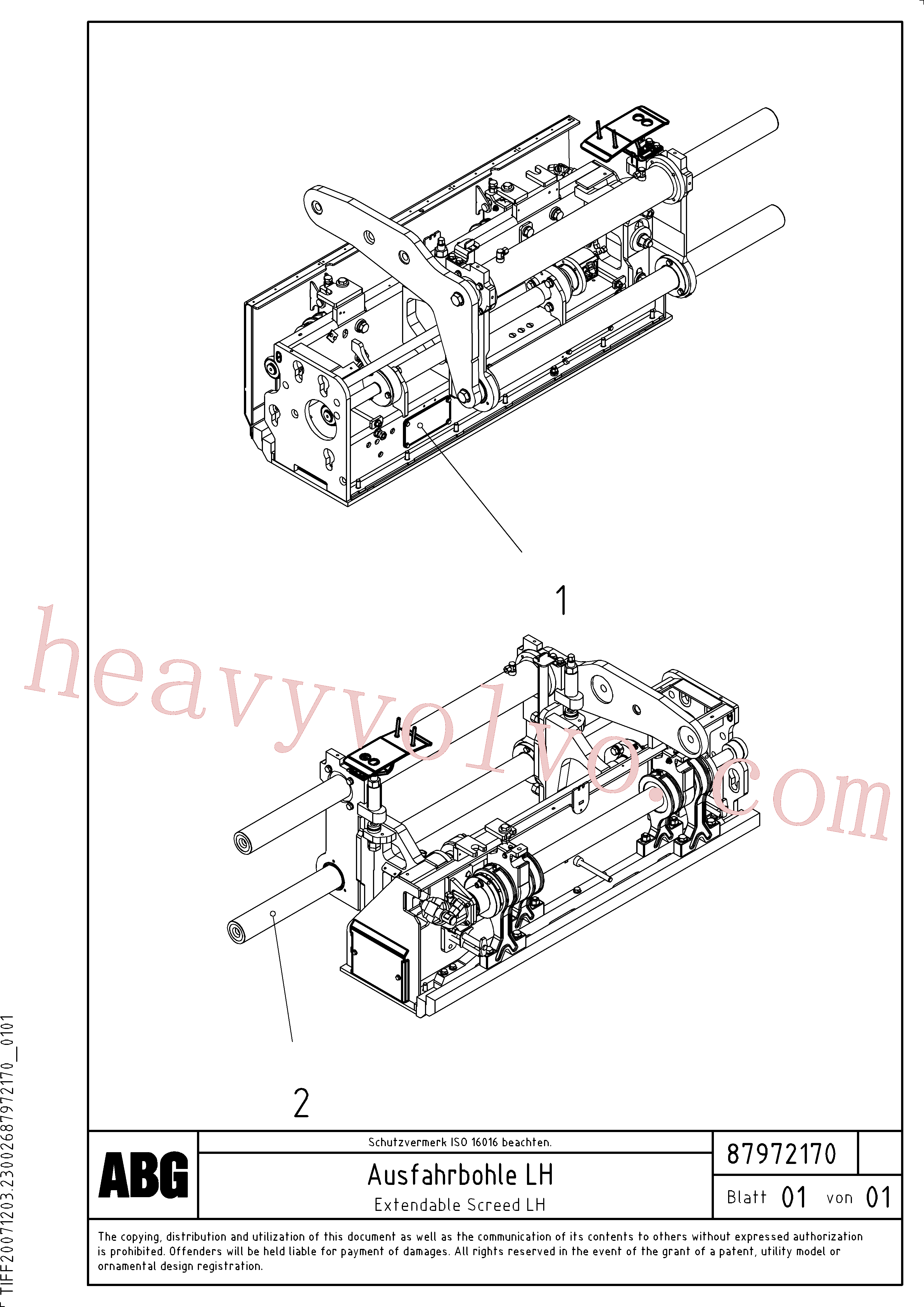 Wholesale RM54542923 Guide for Volvo Excavator
