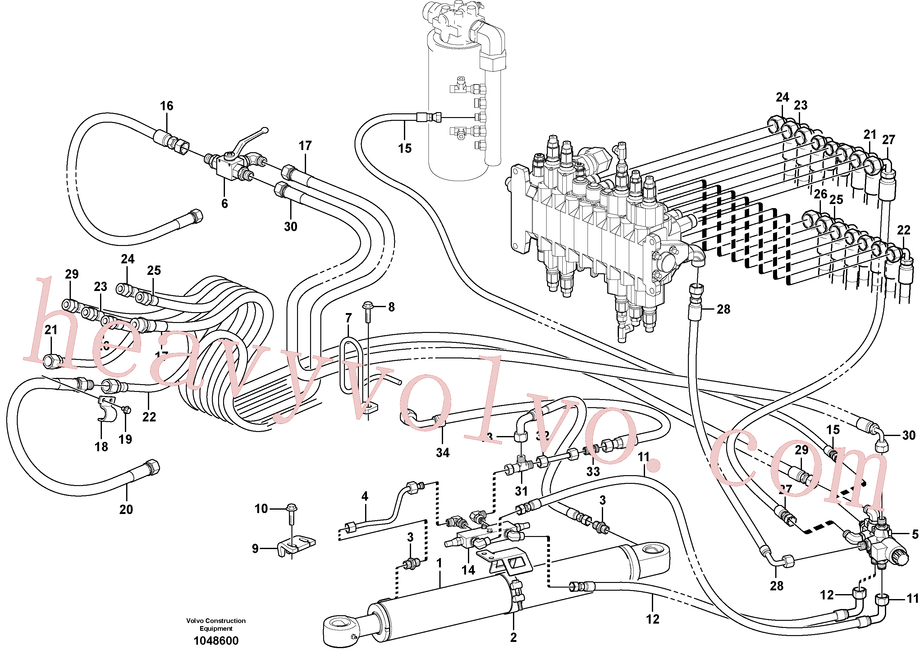 China Made VOE15676984 Eternity/2 parts for Volvo Excavator
