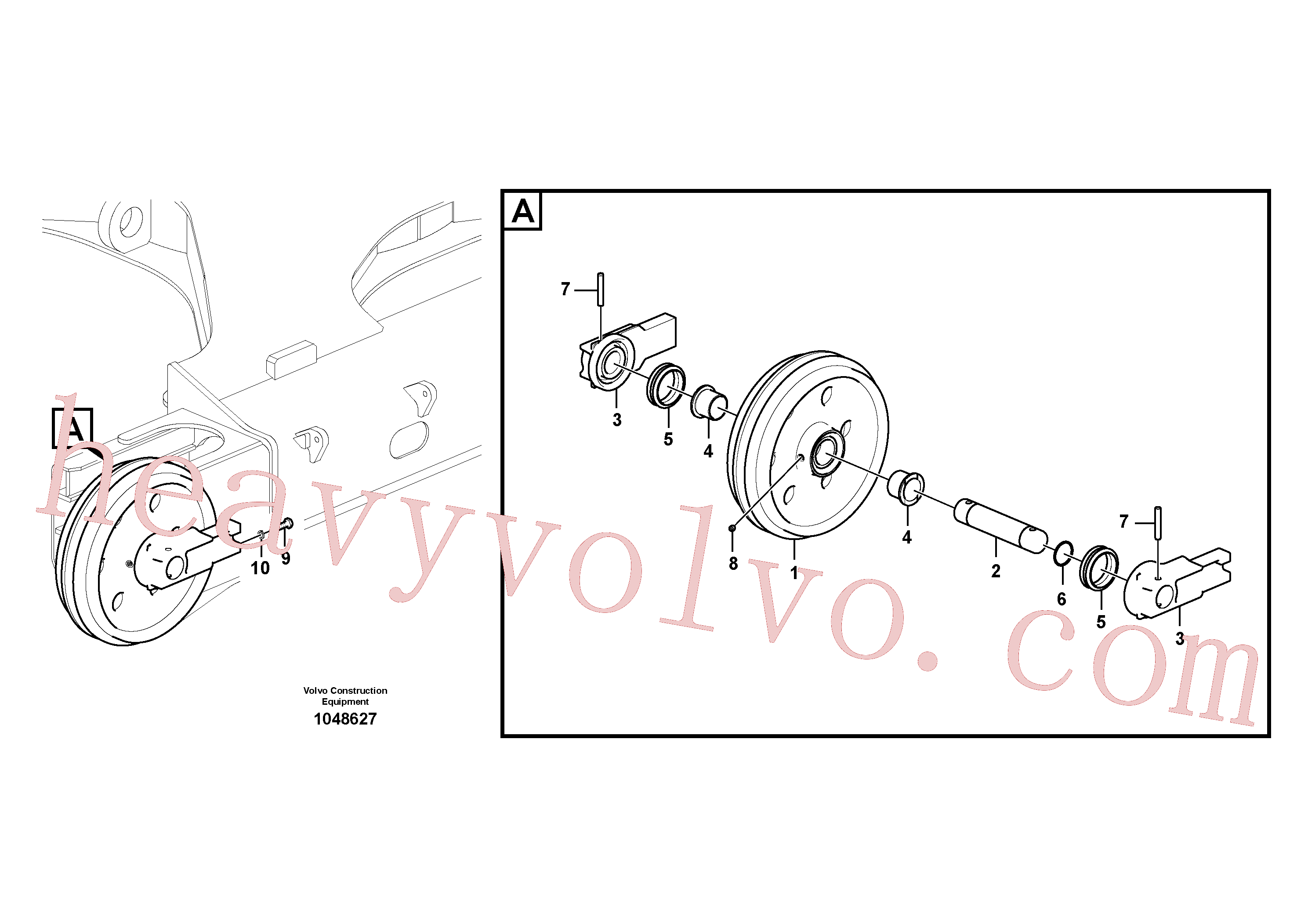 SA9511-22070 O-ring for Volvo Excavator Parts