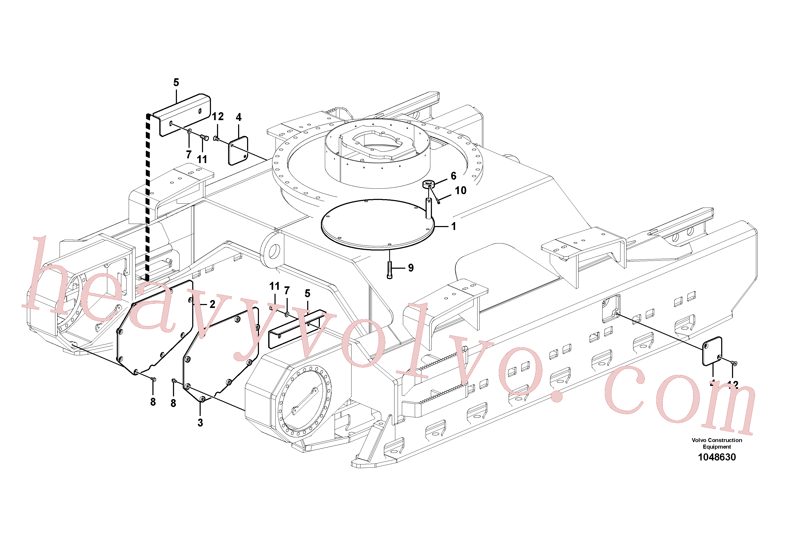 Wholesale SA9011-11809 Hexagon screw for Volvo Excavator