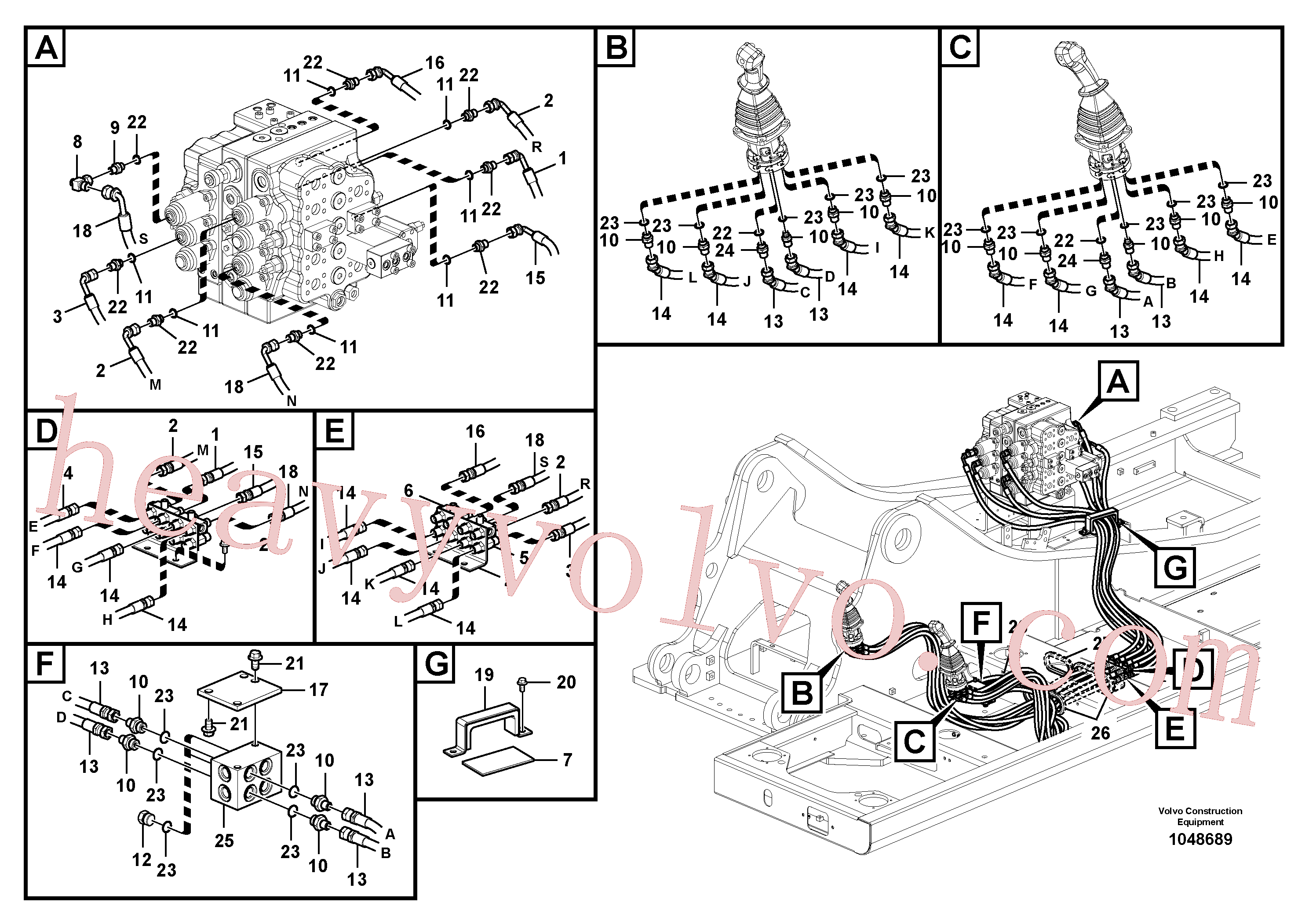 Volvo Assembly VOE14519668 Bracket for sale