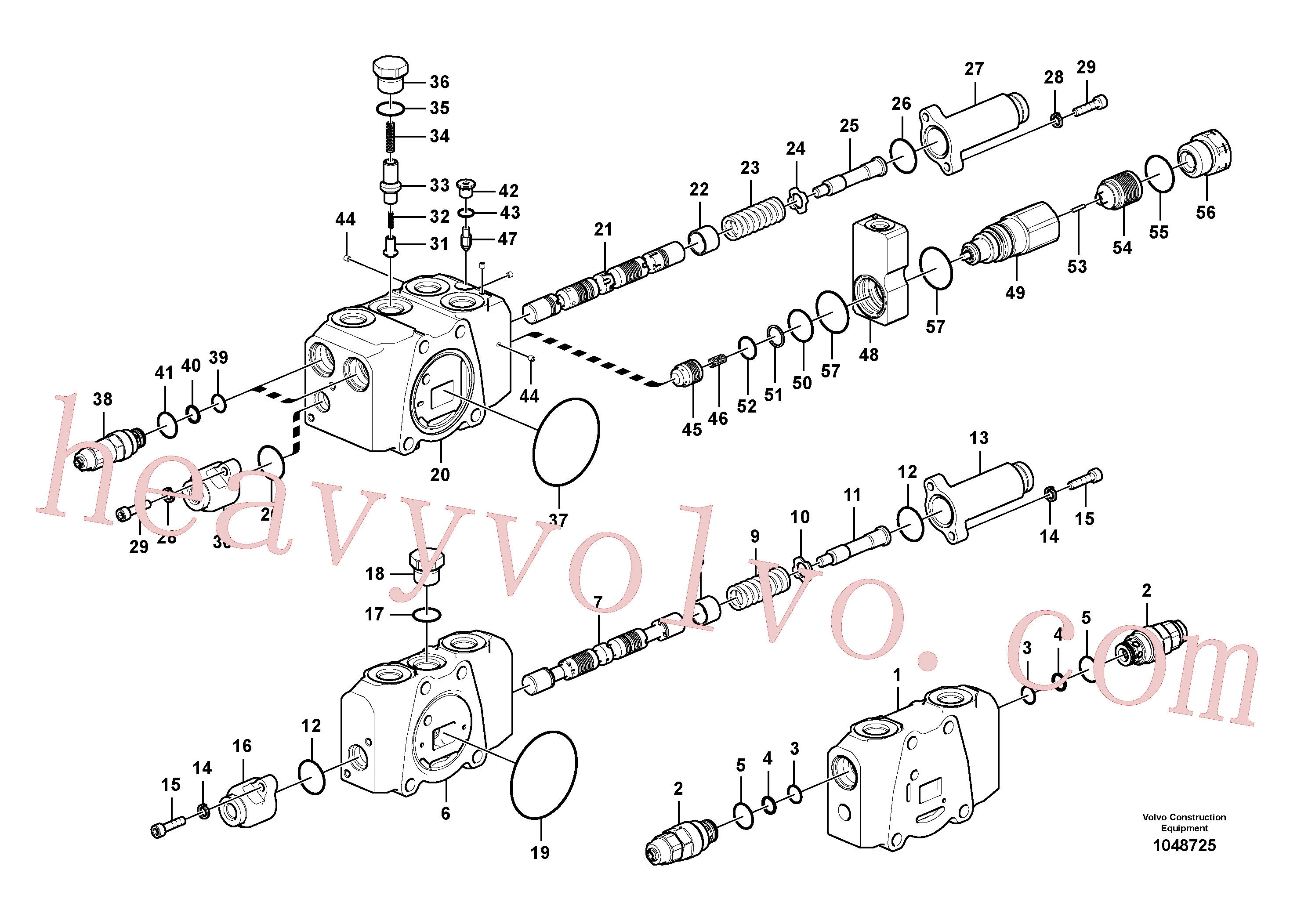 China Made VOE14880635 Plug parts for Volvo Excavator