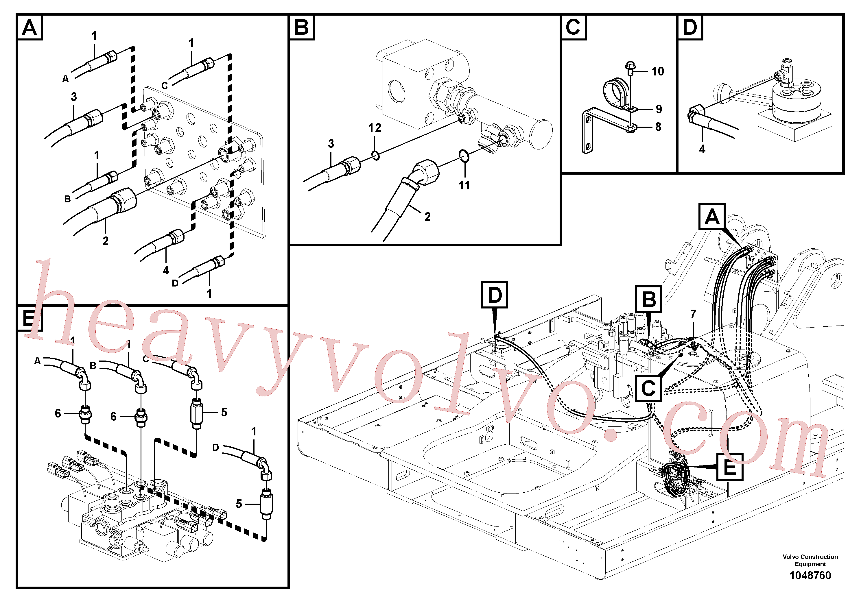 Volvo excavator part VOE15001633 Eternity/2 for sale