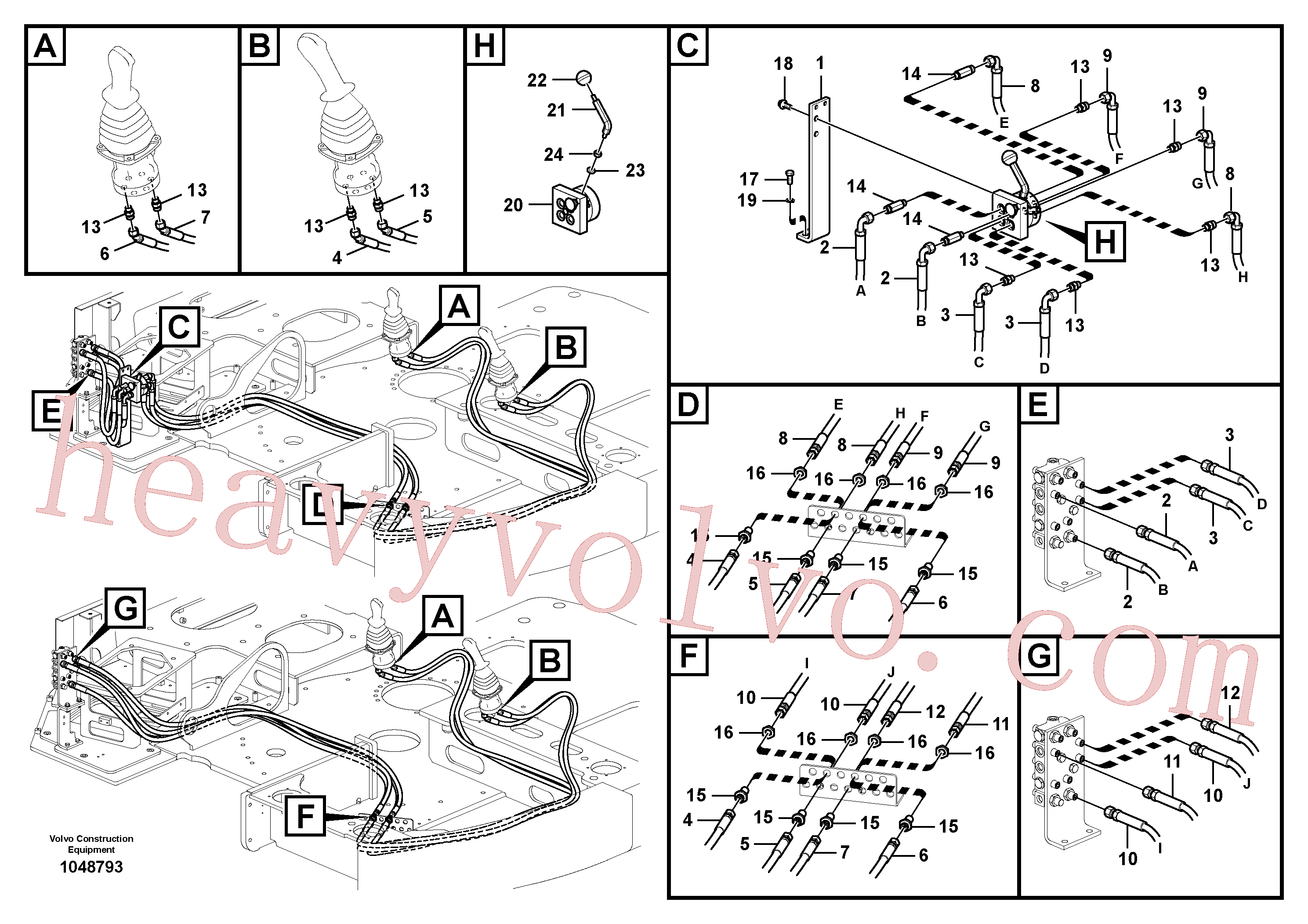 VOE995145 O-ring for Volvo Excavator spare