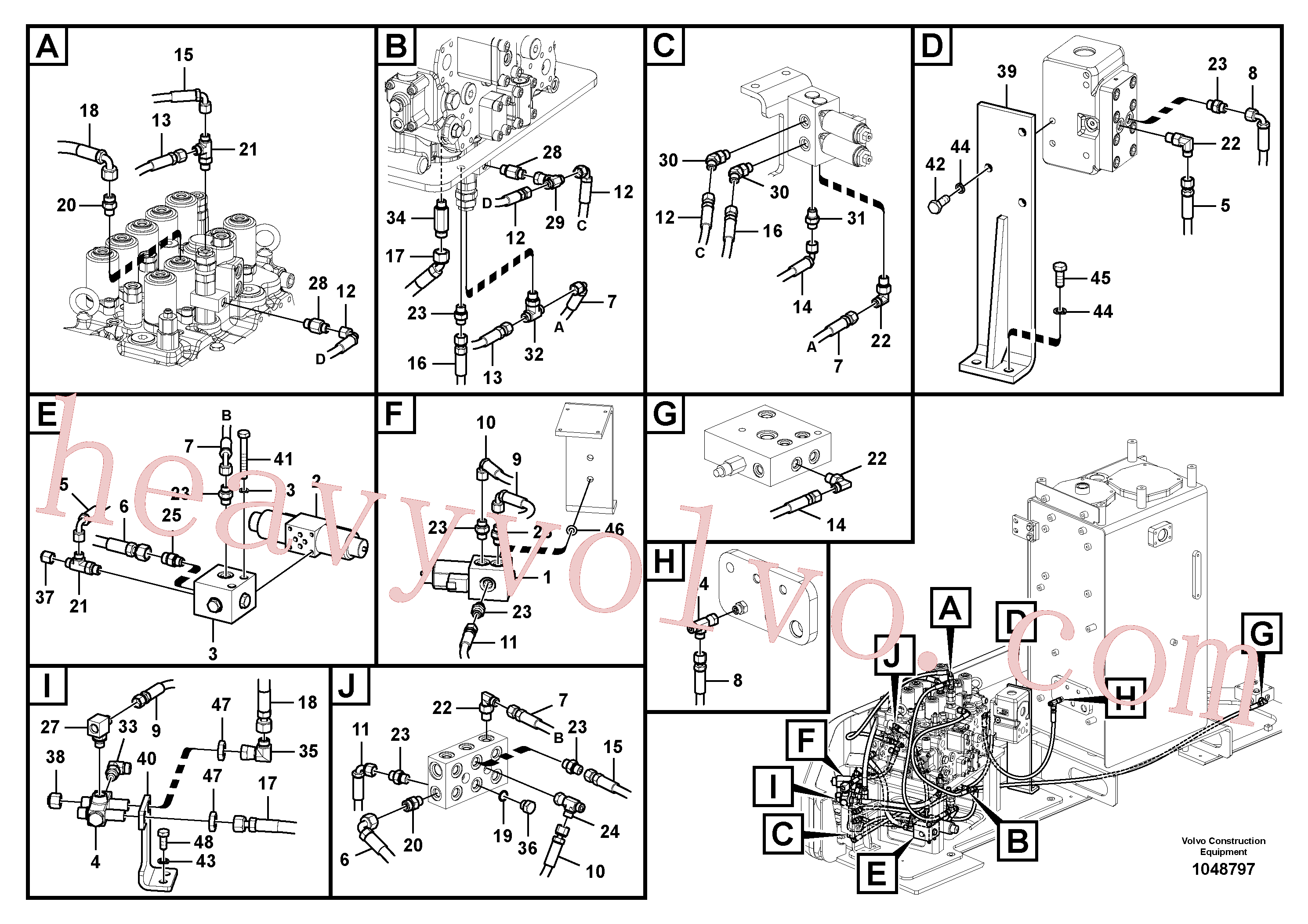 VOE14534520 Valve for Volvo Excavator spare