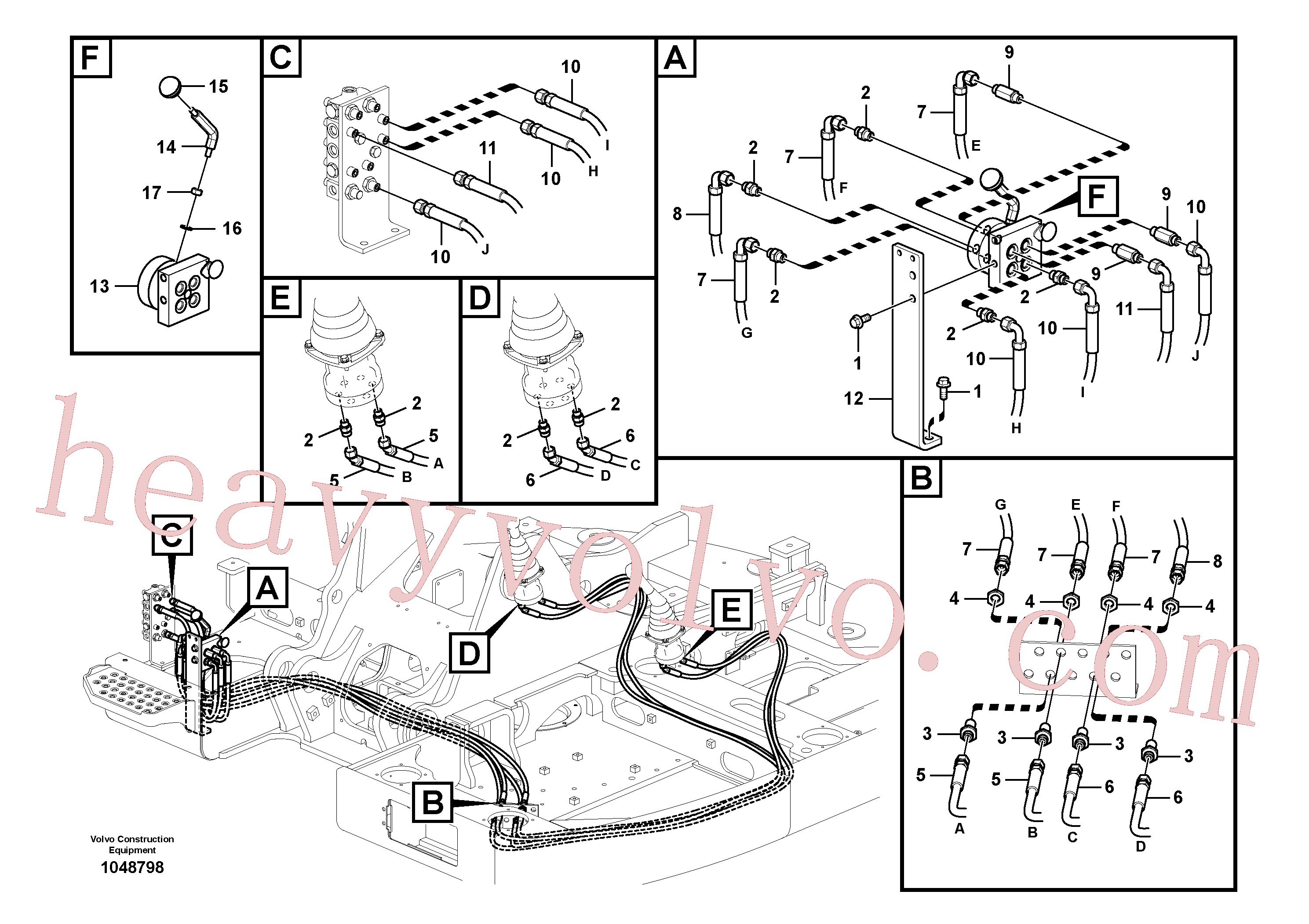 Volvo VOE936818 Hose assembly aftermarket part for sale