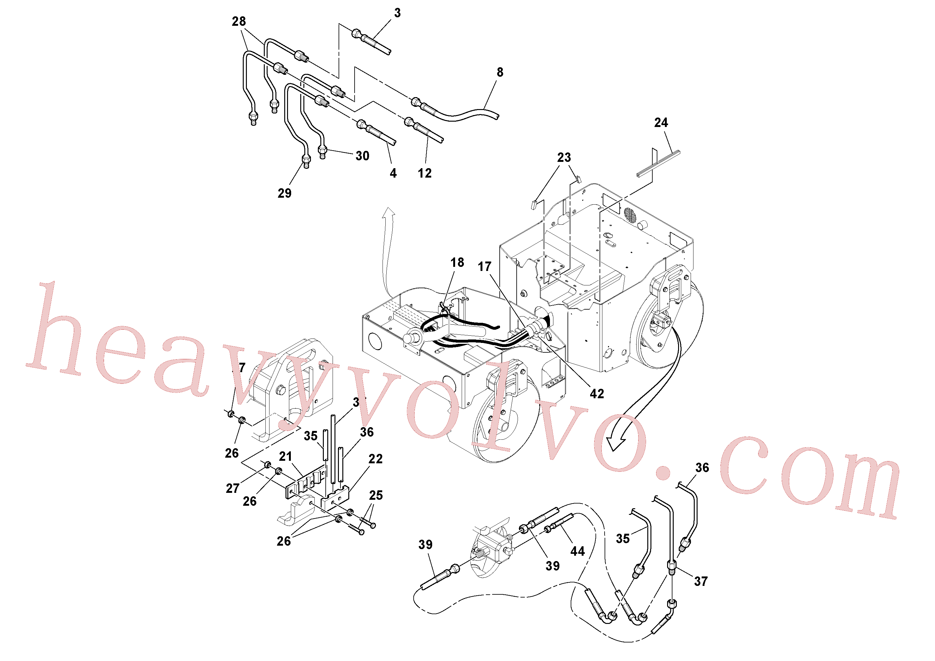 Volvo excavator part RM59174748 Eternity/2 for sale