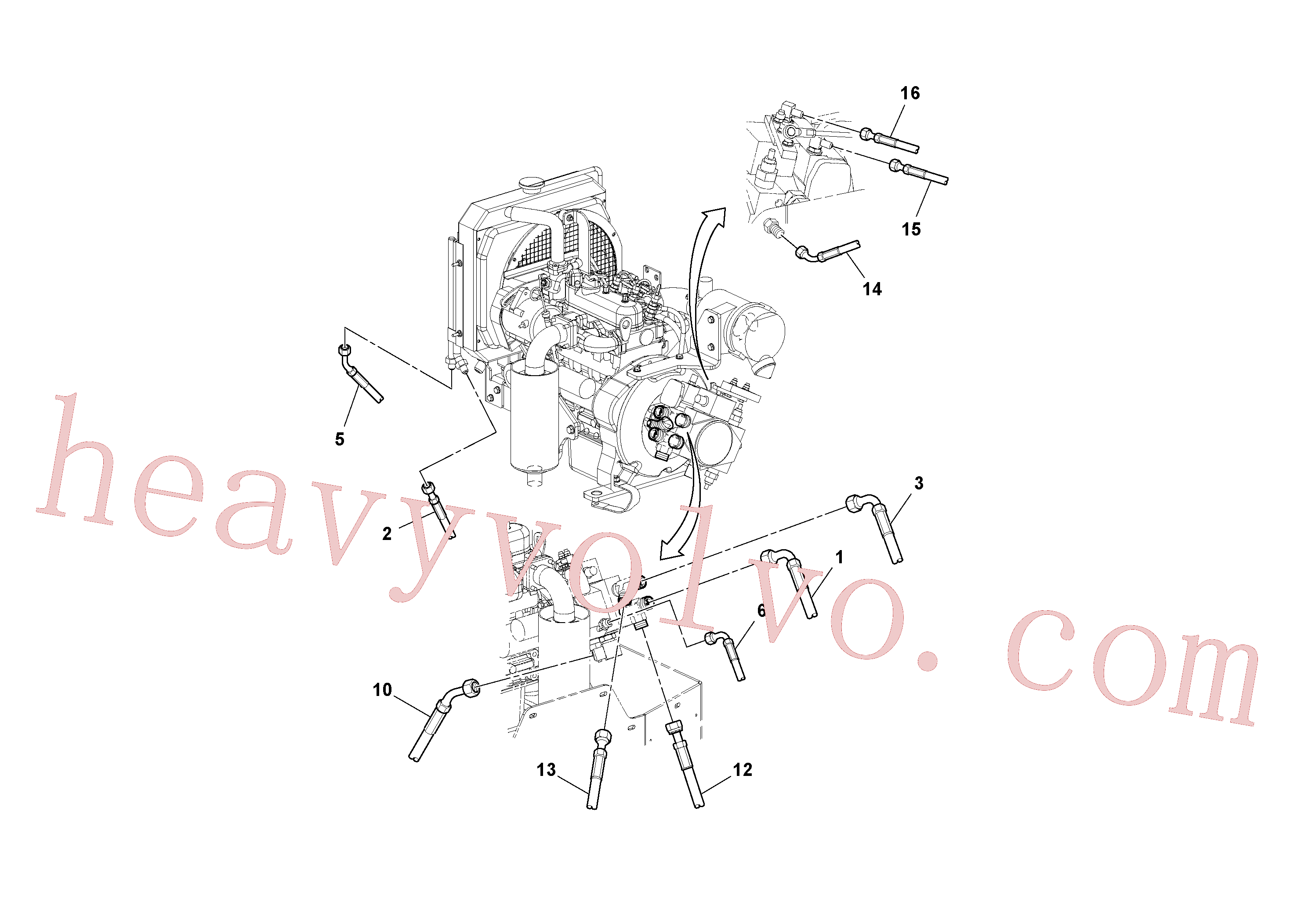 Volvo excavator part RM59174748 Eternity/2 for sale