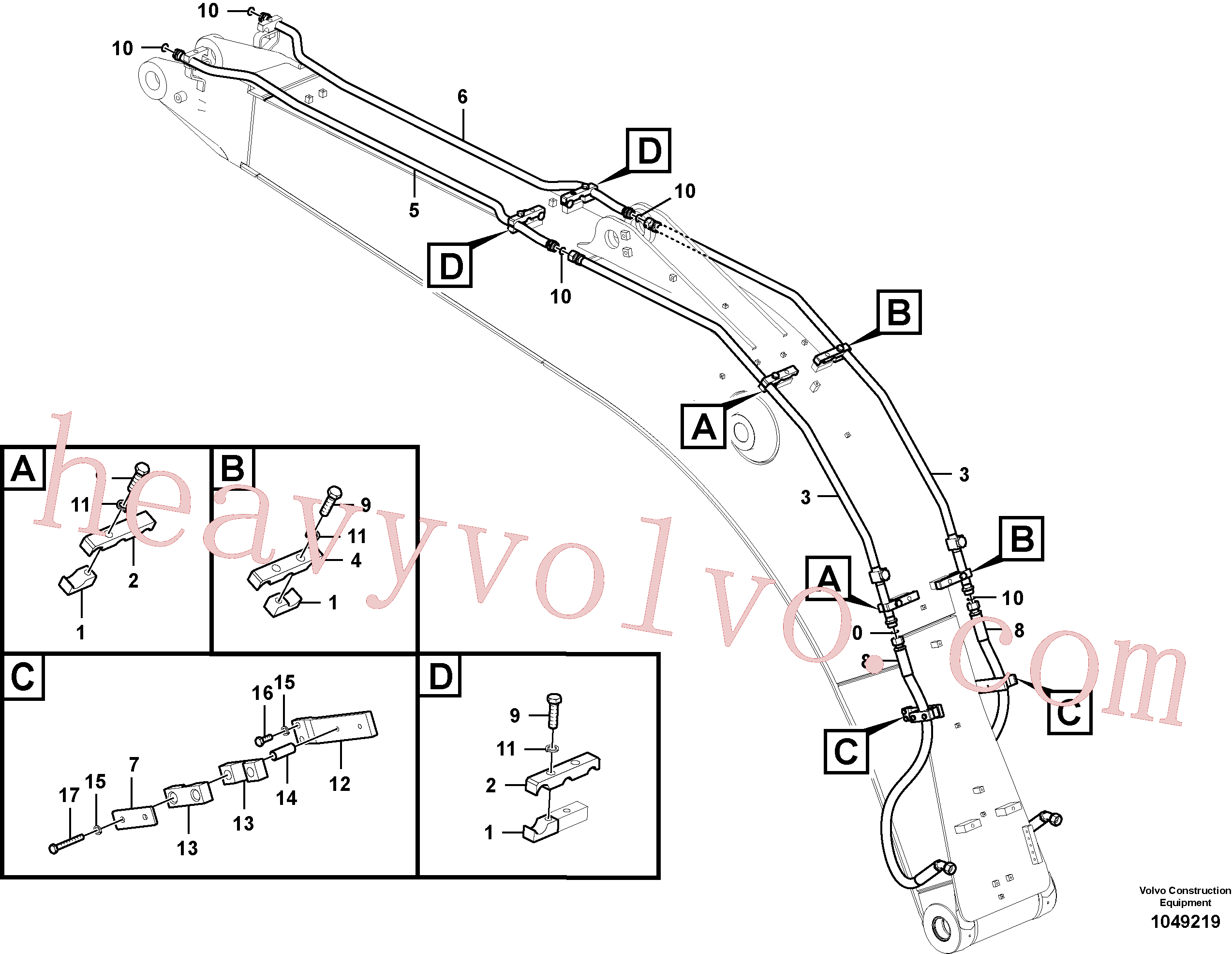Volvo VOE14504830 Bracket aftermarket part for sale
