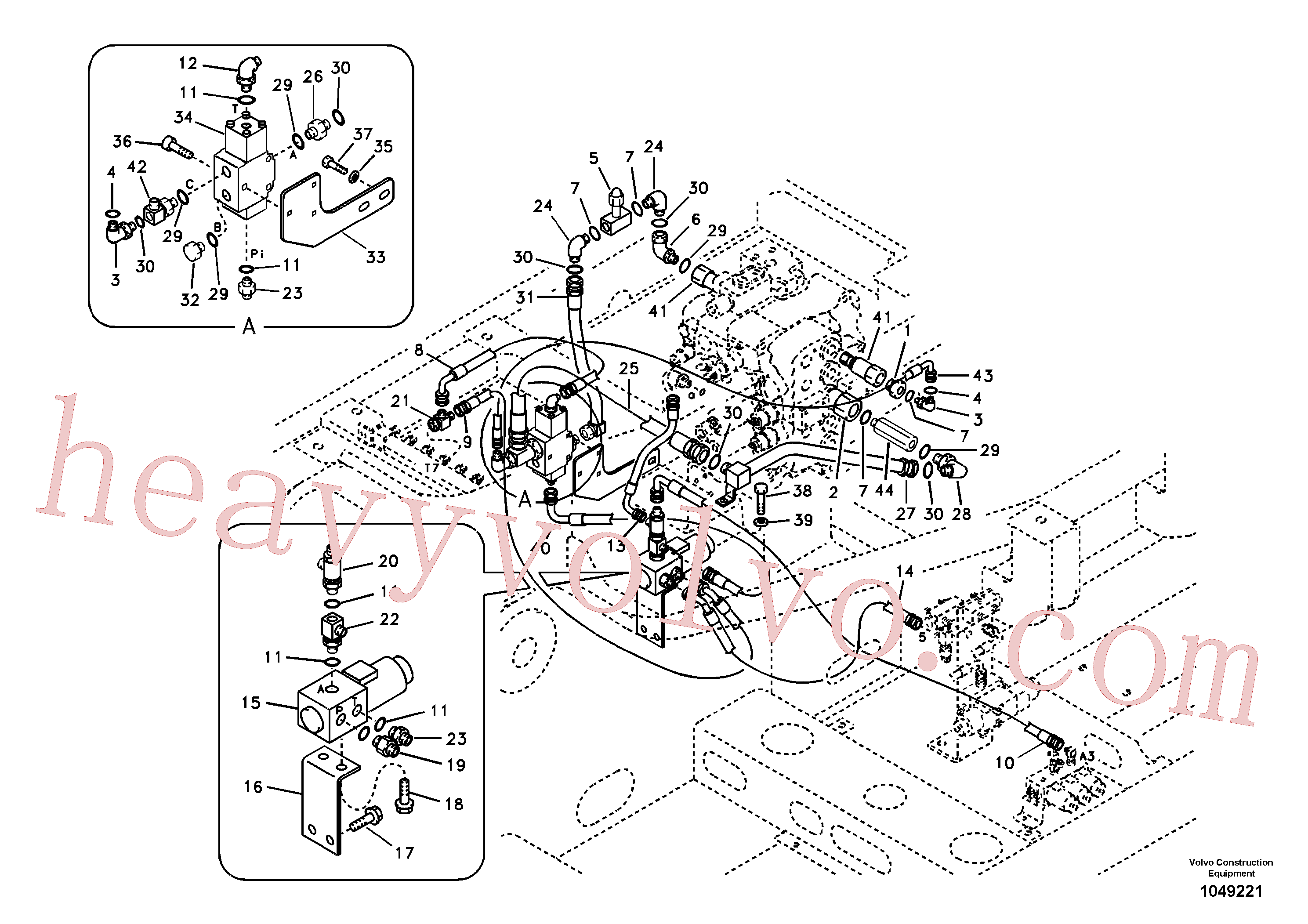 Volvo Assembly VOE14589114 Valve for sale