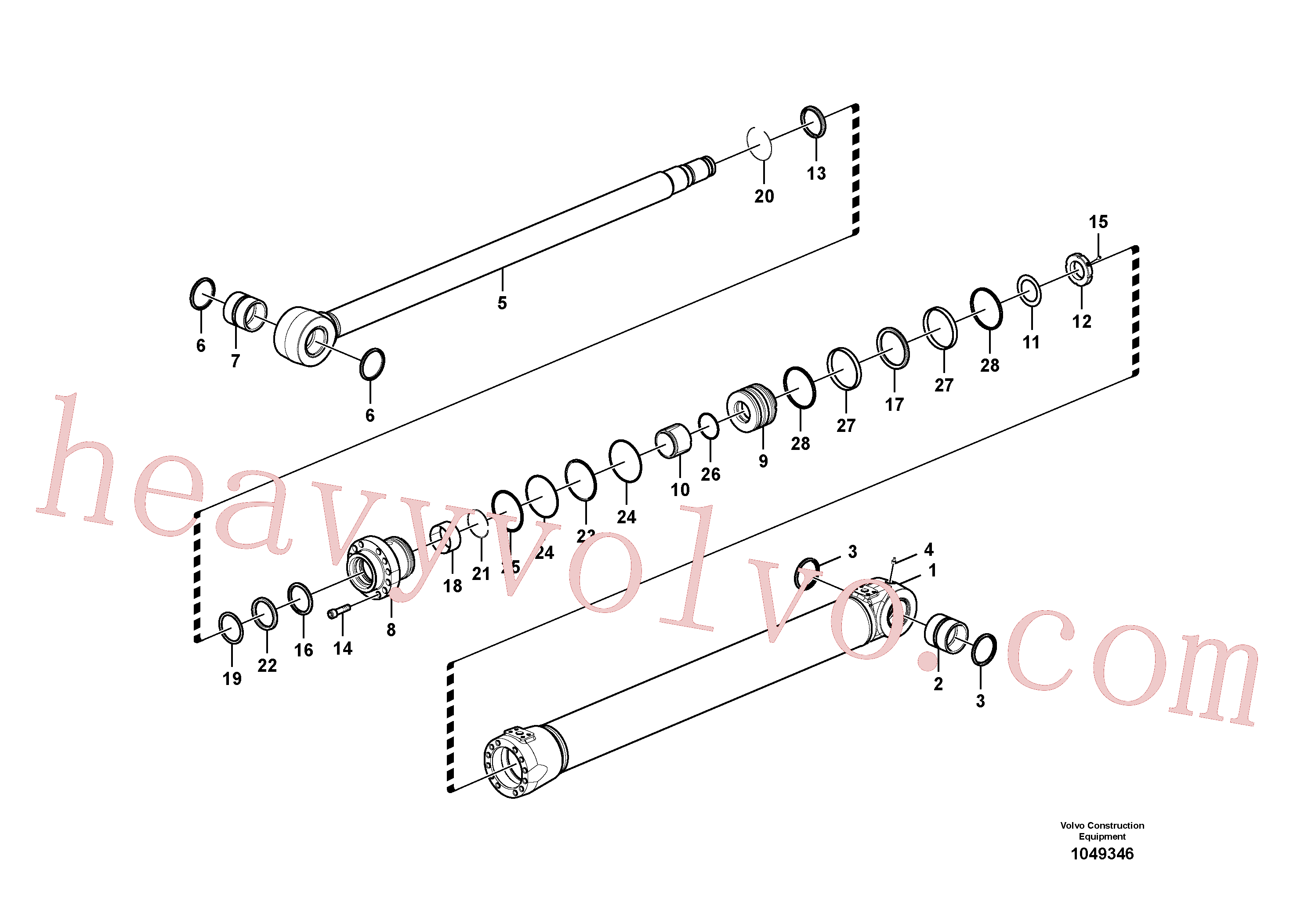 Volvo VOE14619365 Cushion aftermarket part for sale