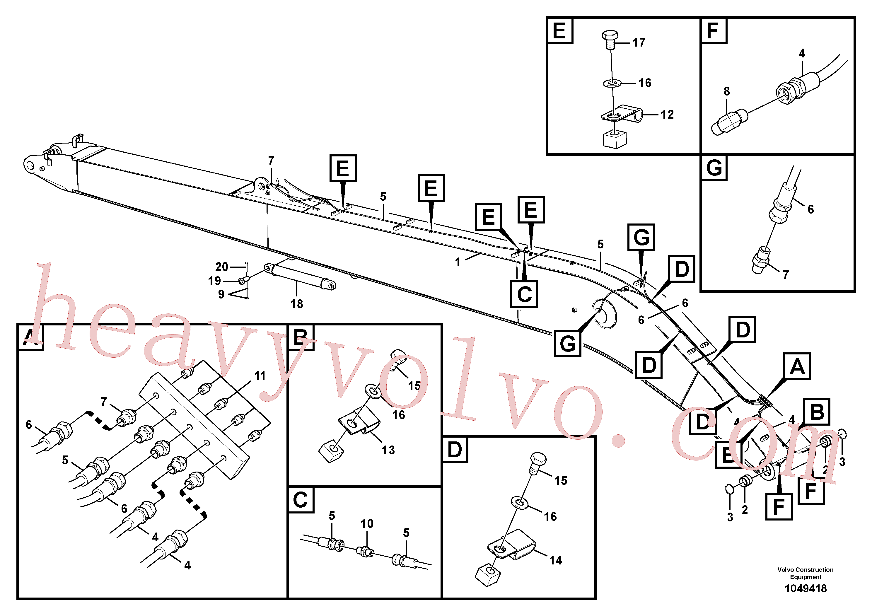 Volvo VOE14546808 Link aftermarket part for sale