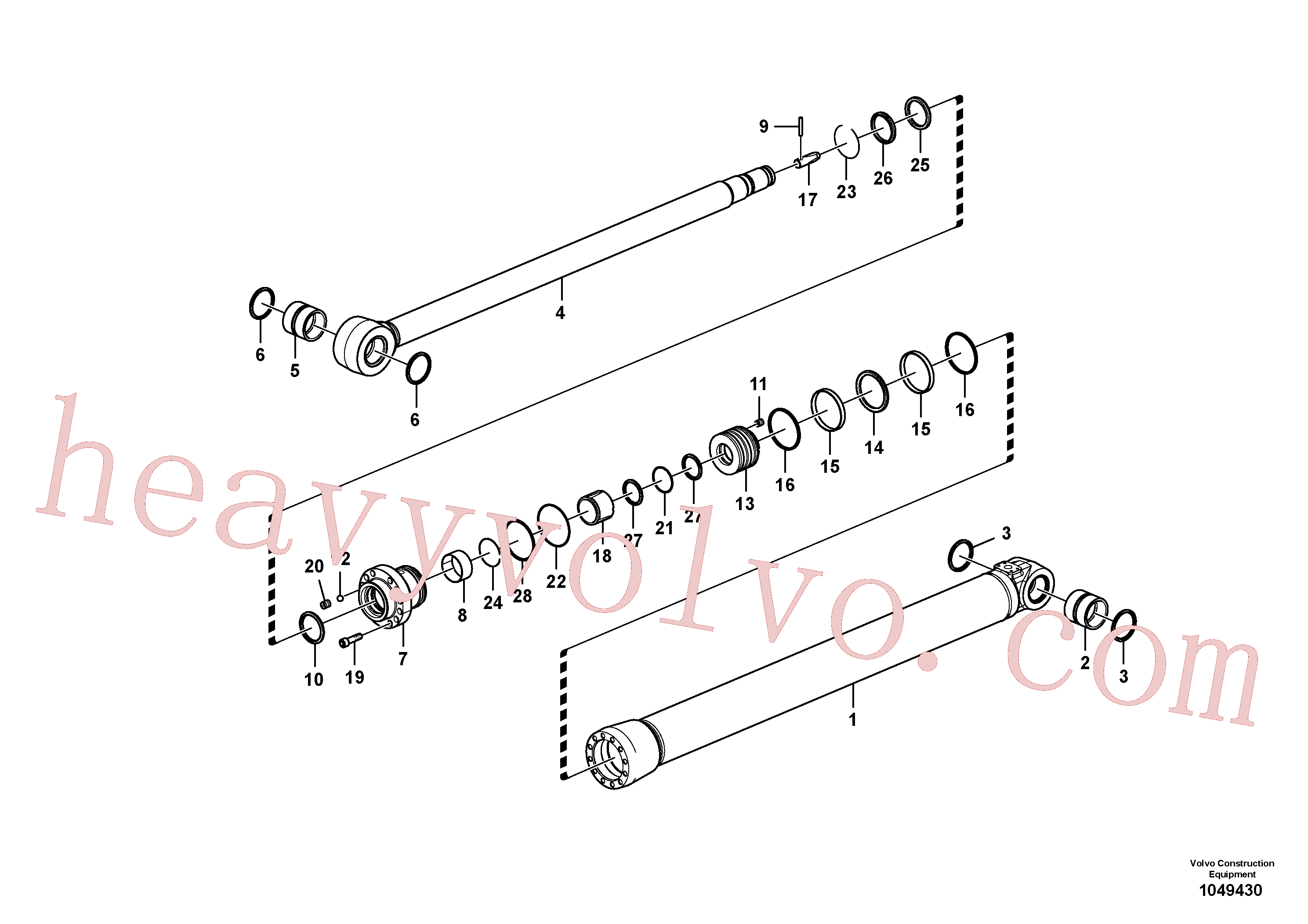 Volvo VOE14883560 Seal aftermarket part for sale