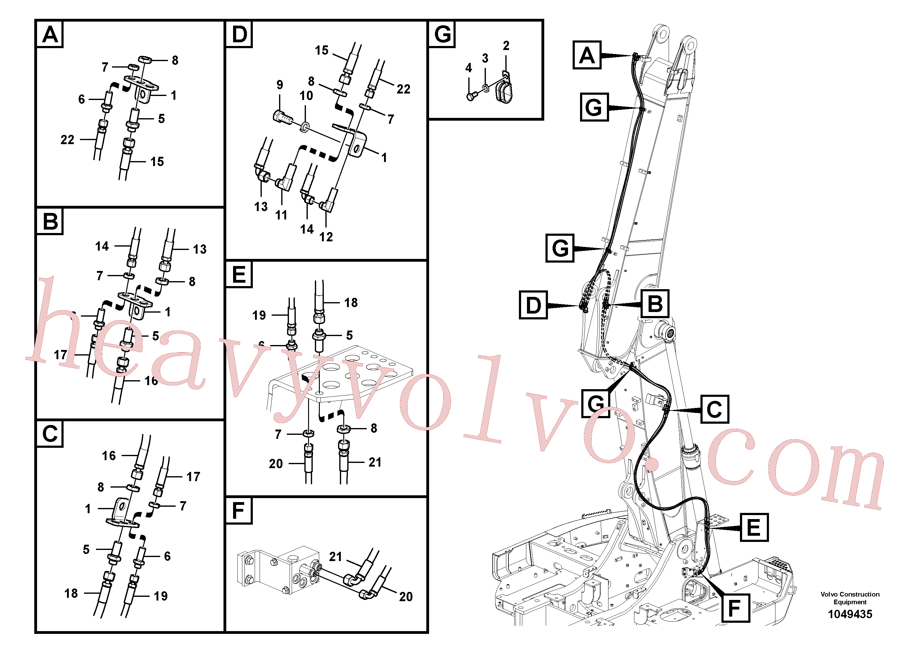 VOE15035691 Eternity/2 for Volvo Excavator spare