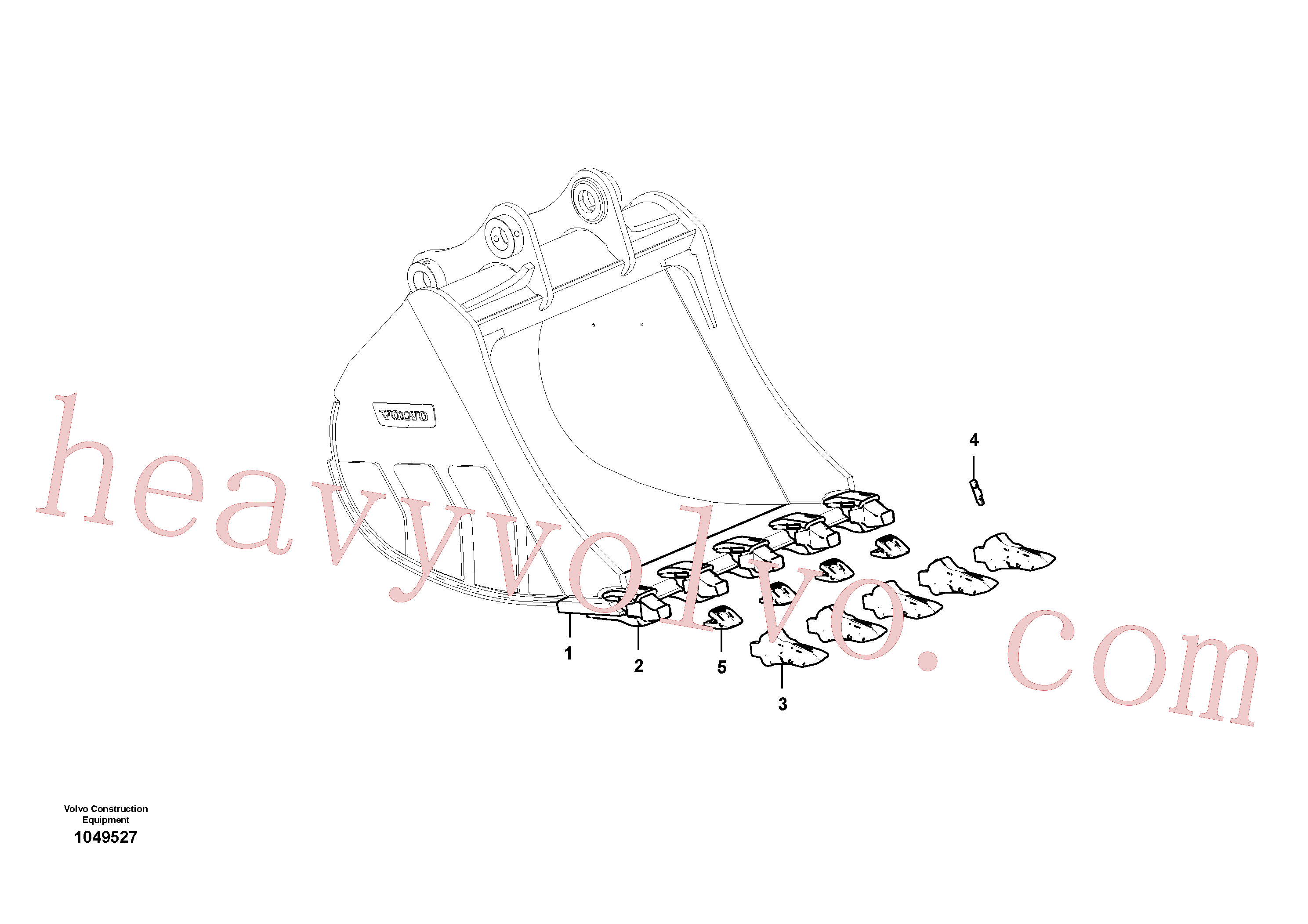 Volvo Assembly VOE14624279 Tooth for sale