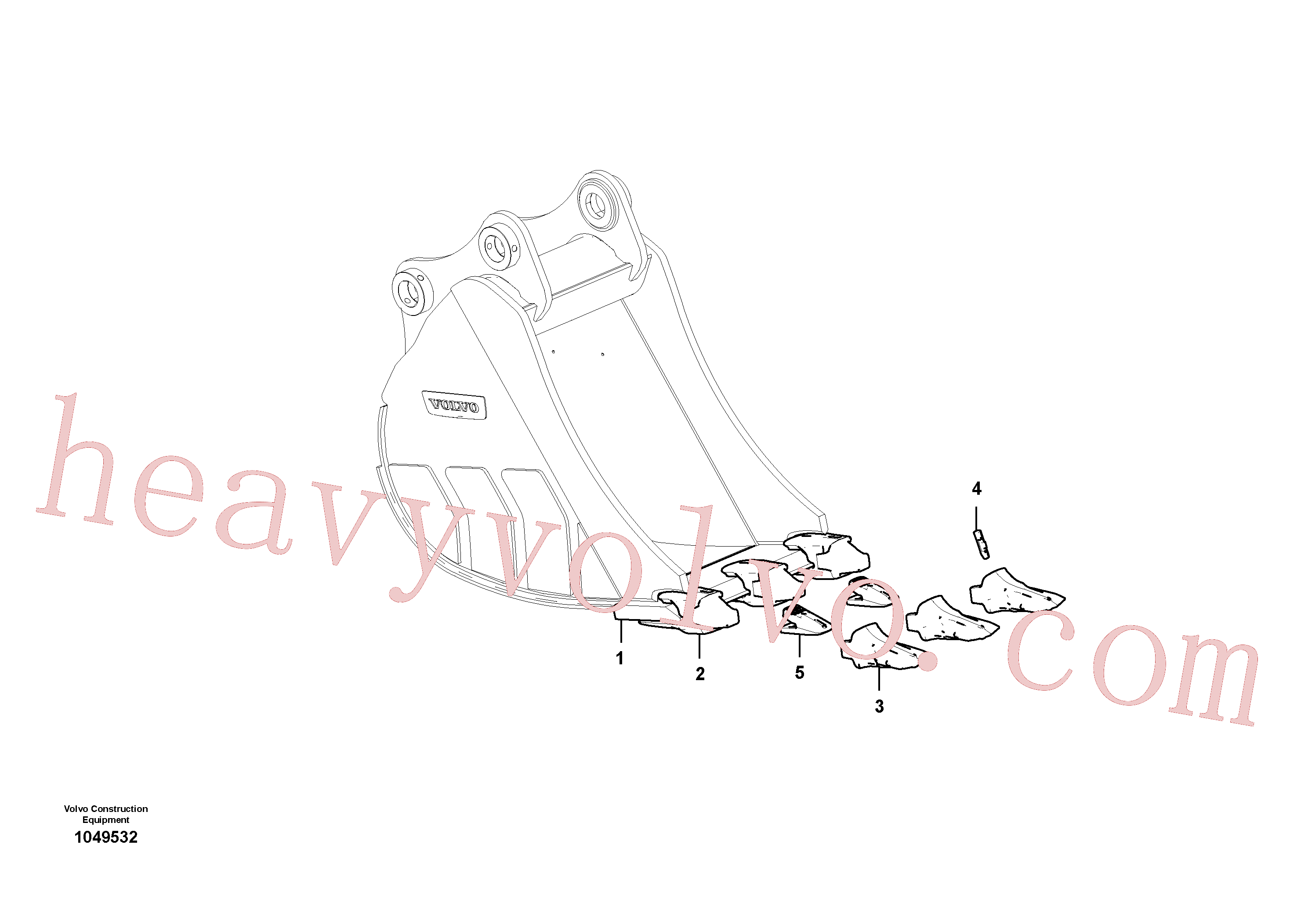 Volvo VOE14642867 Plate aftermarket part for sale