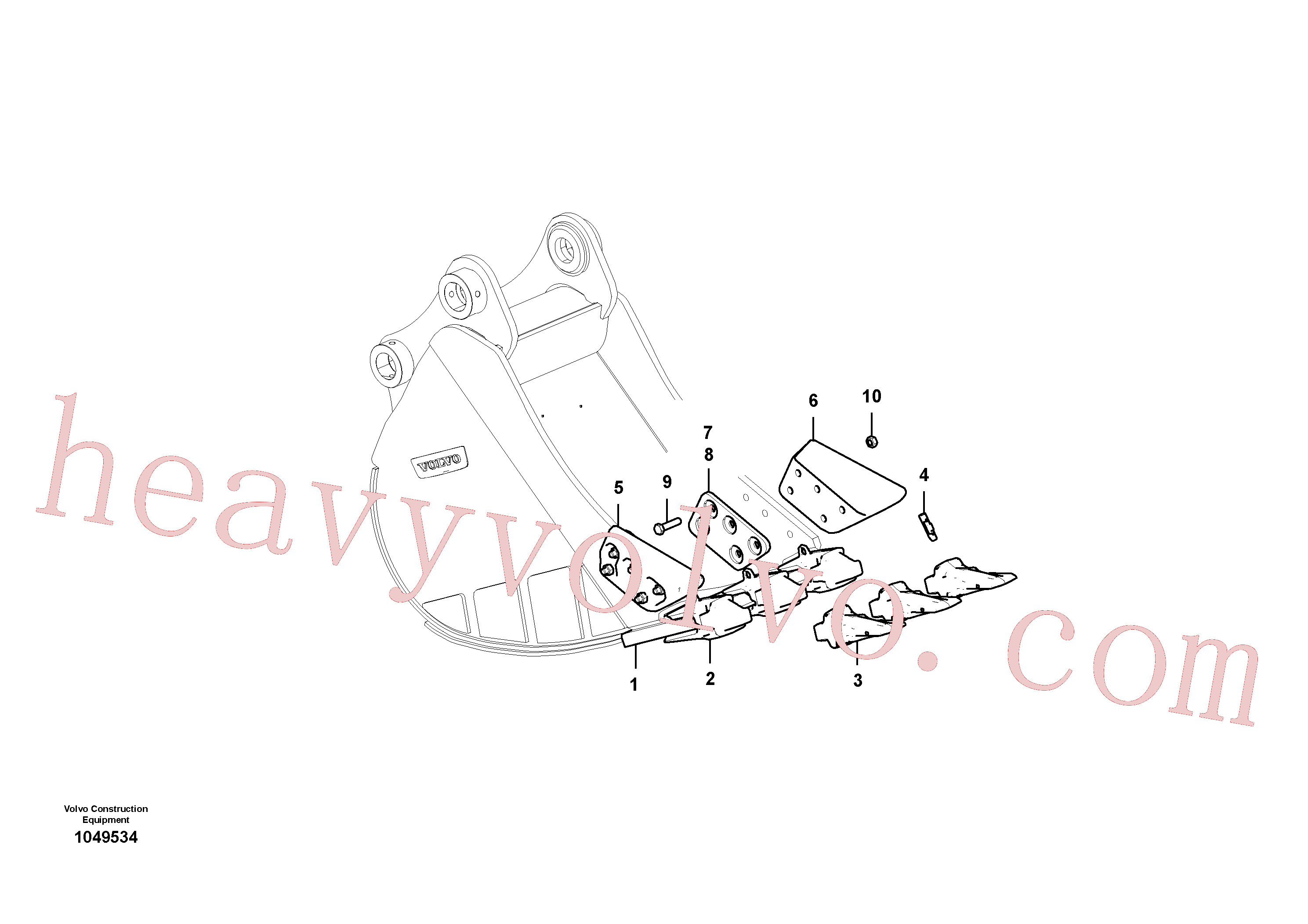 Volvo Assembly VOE14538415 Plate for sale