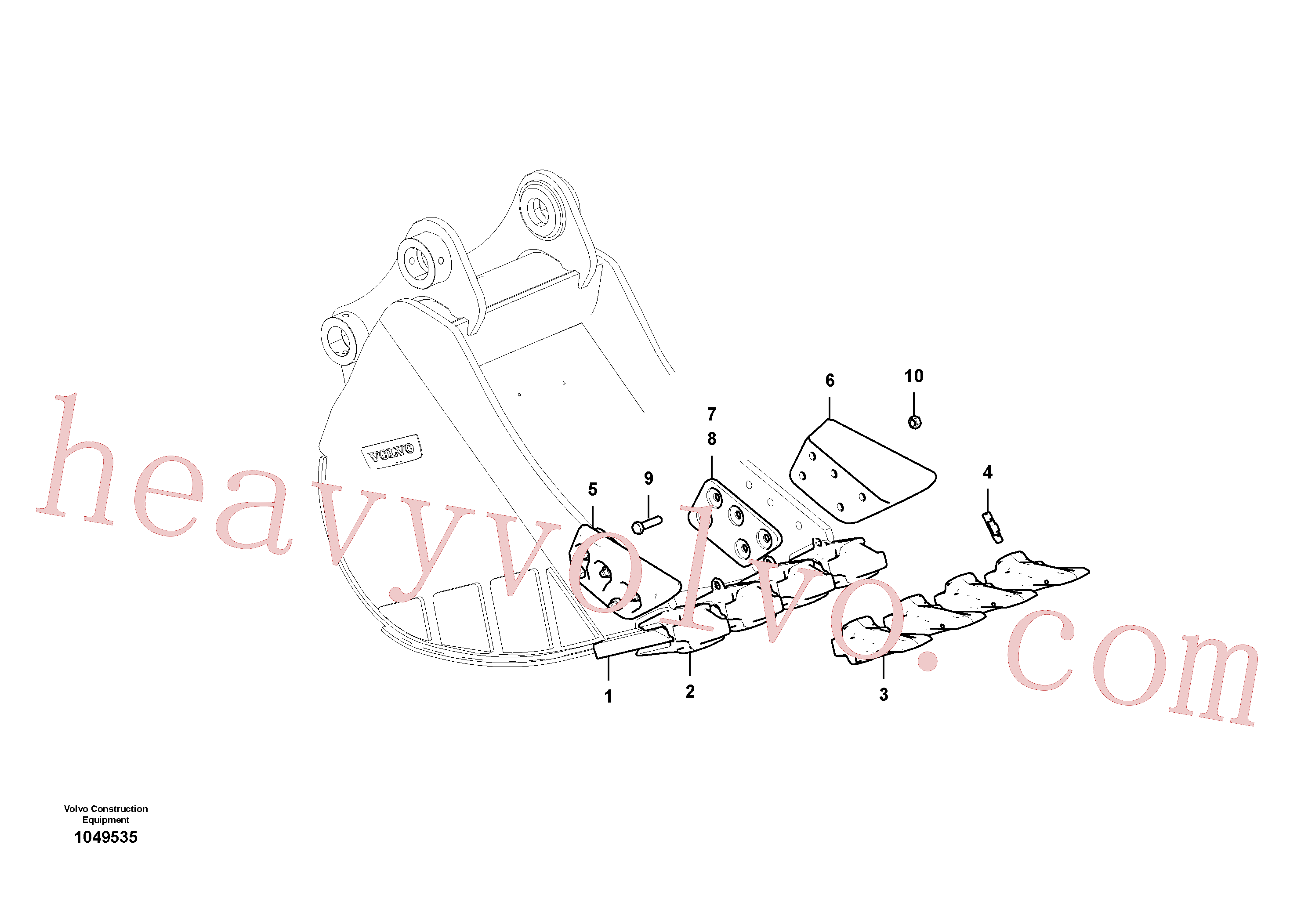 Volvo Assembly VOE14538415 Plate for sale