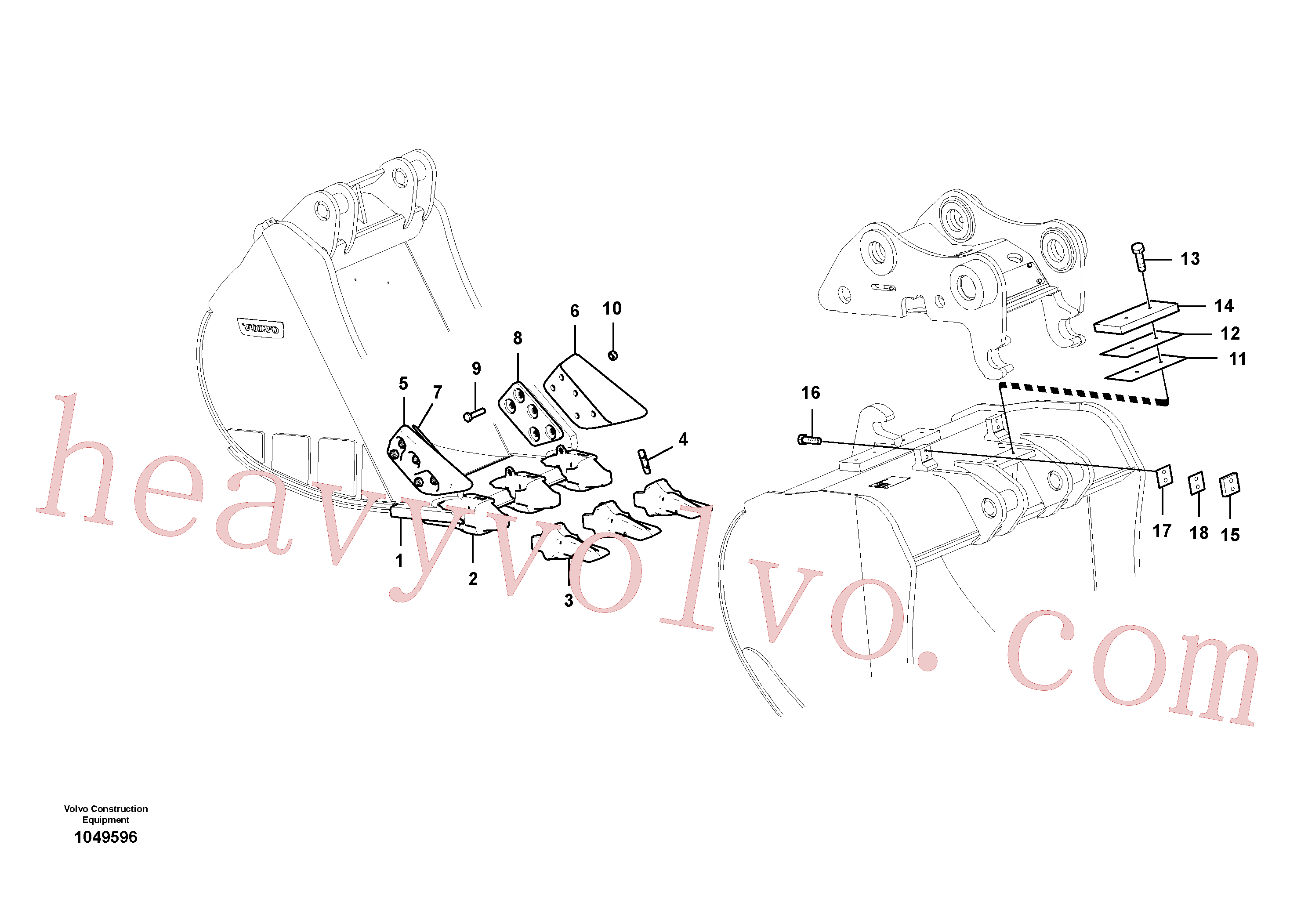 Volvo Assembly VOE14538415 Plate for sale