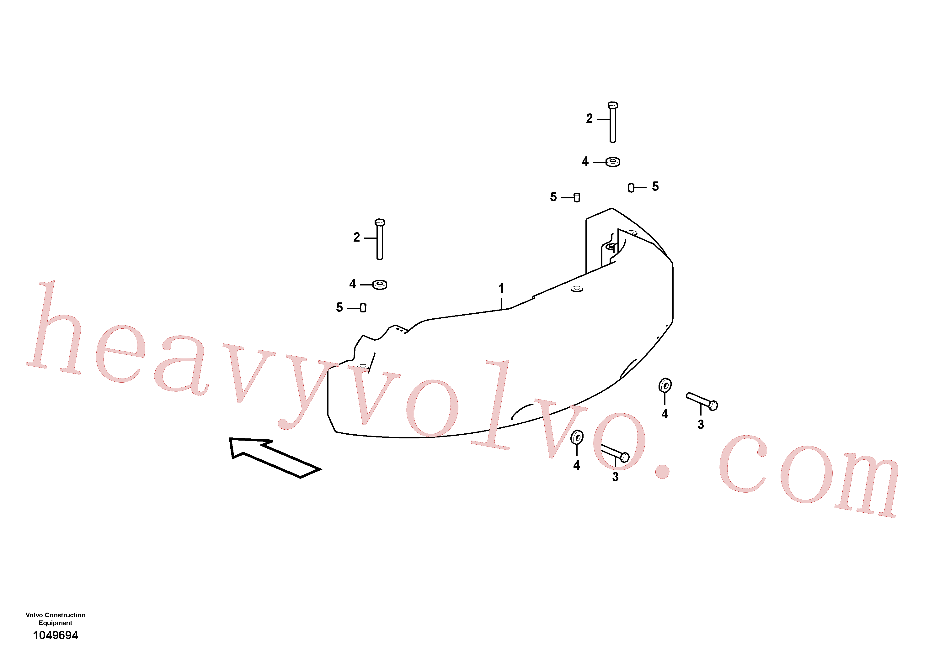 Volvo VOE990420 Hexagon screw aftermarket part for sale