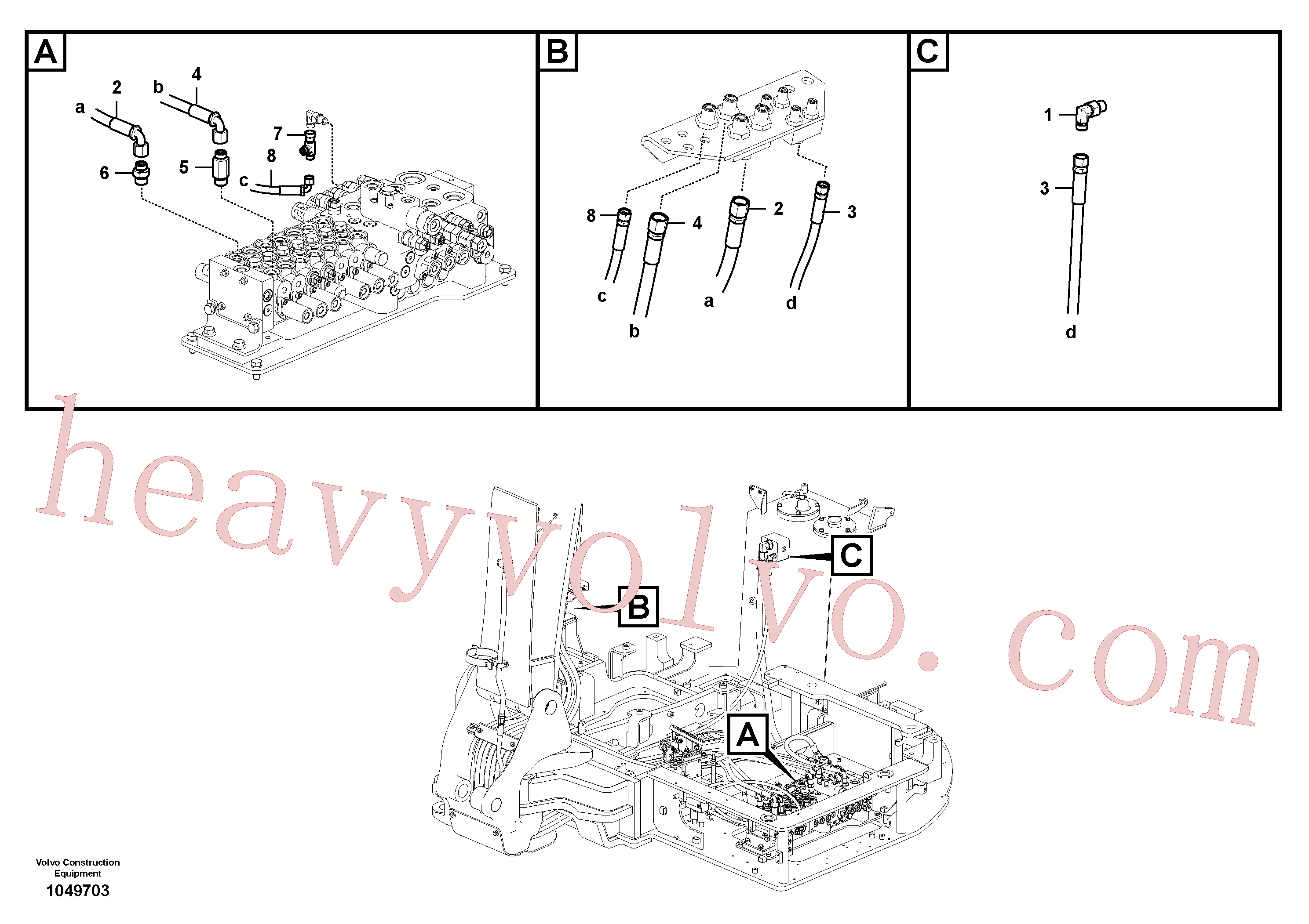 Volvo excavator part VOE14632075 Shieldmaster/5000 for sale