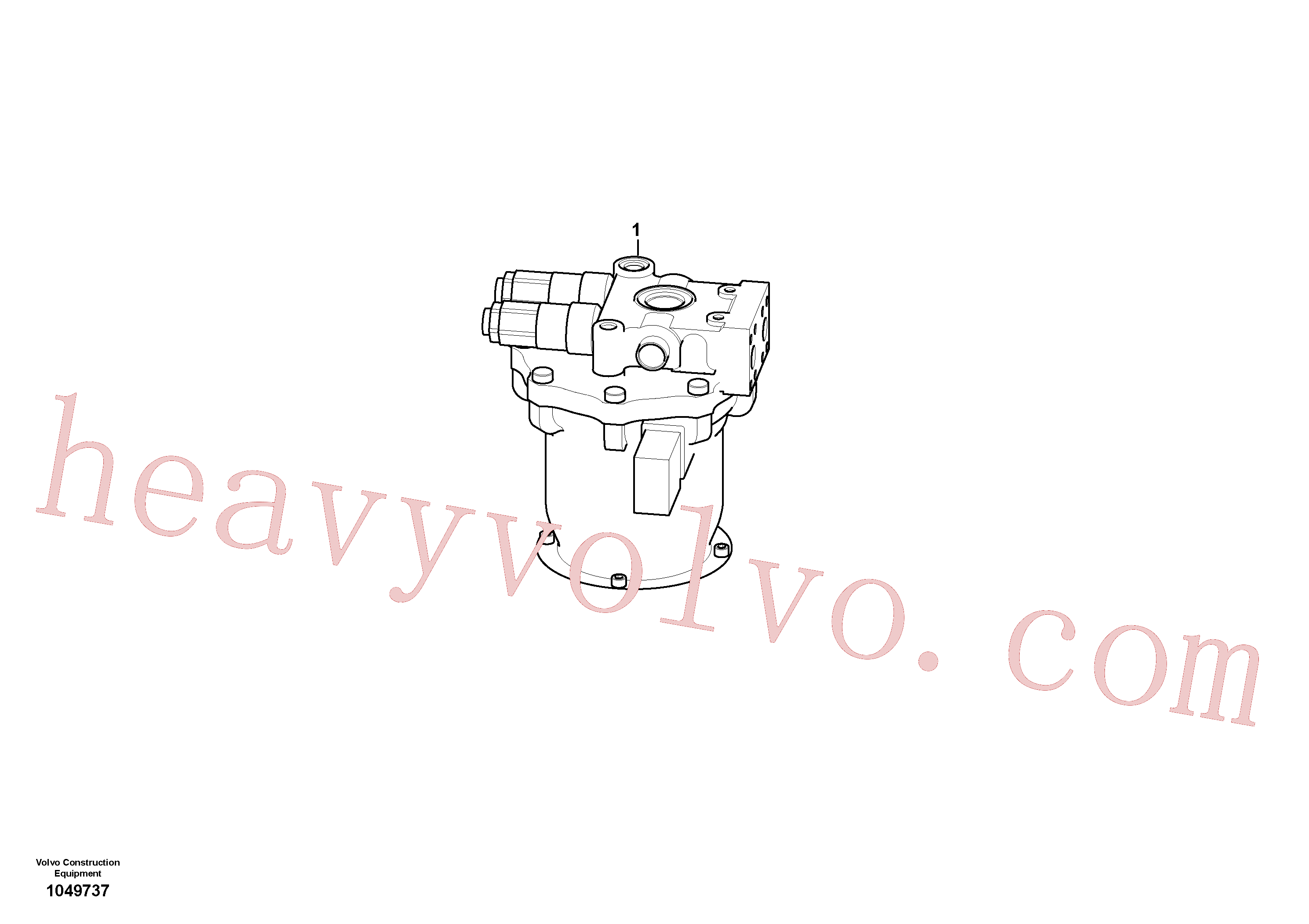 VOE14596309 Spring for Volvo Excavator spare