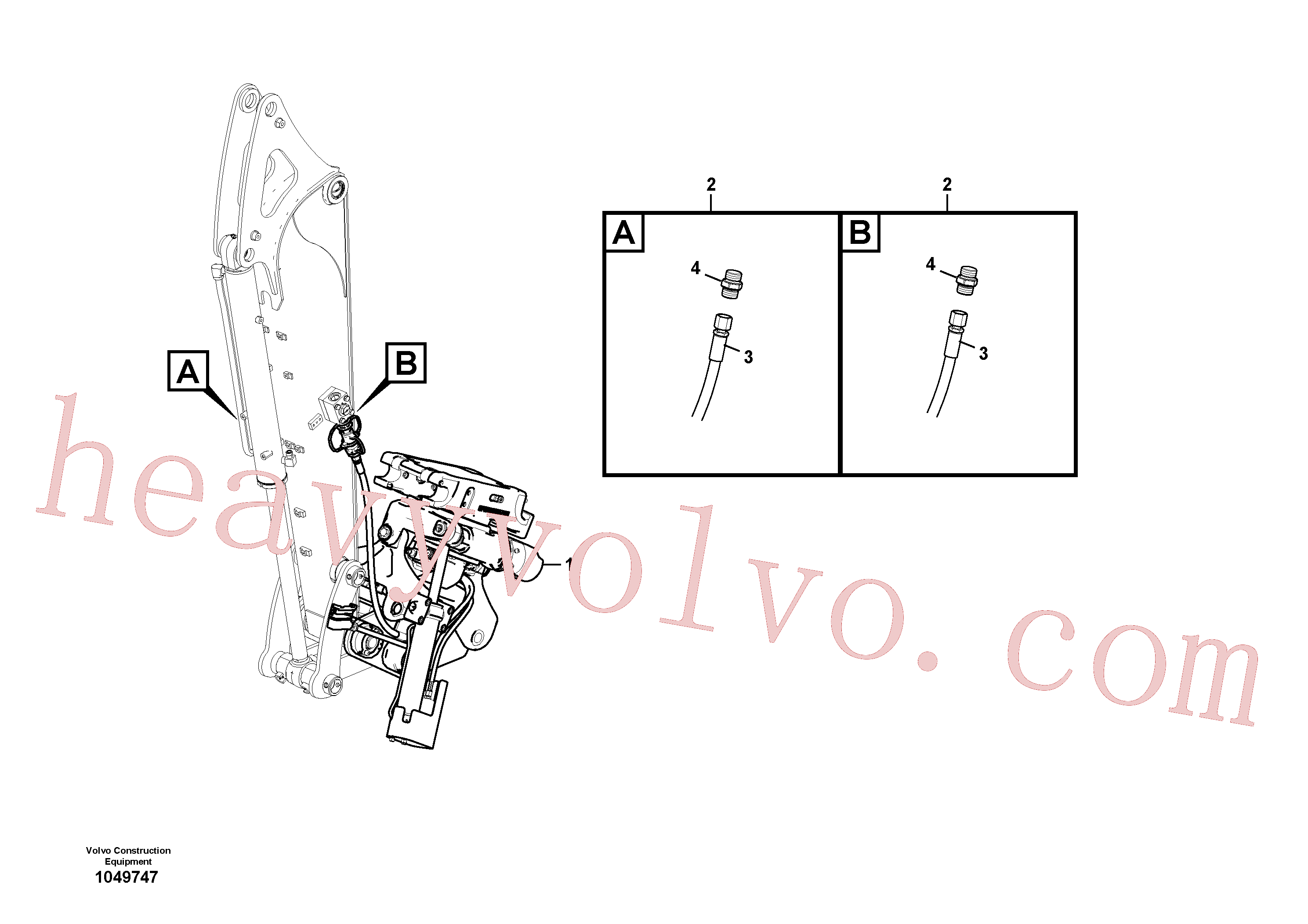 Volvo excavator part VOE14652632 Tool for sale
