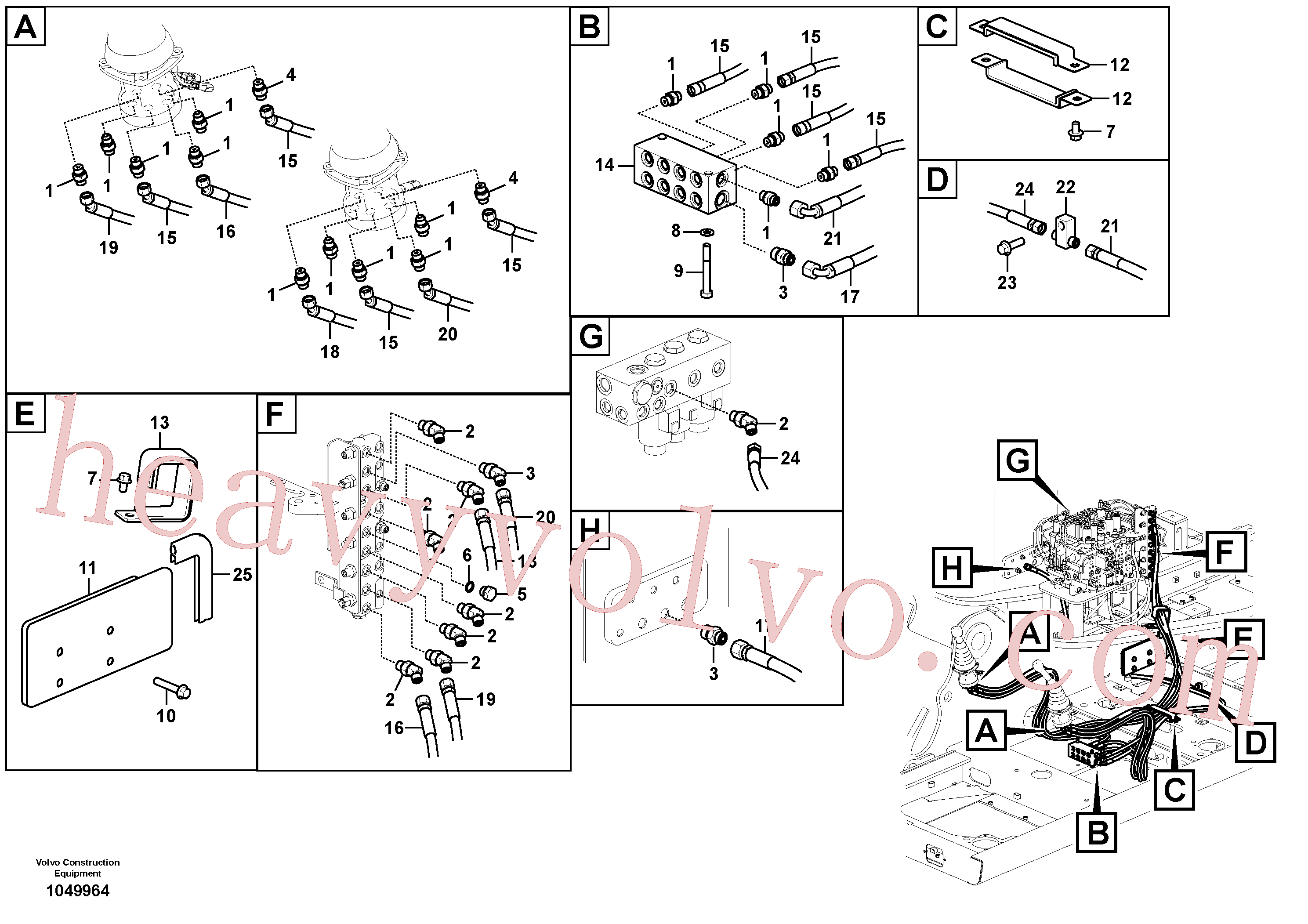 Volvo VOE14691356 Nipple aftermarket part for sale