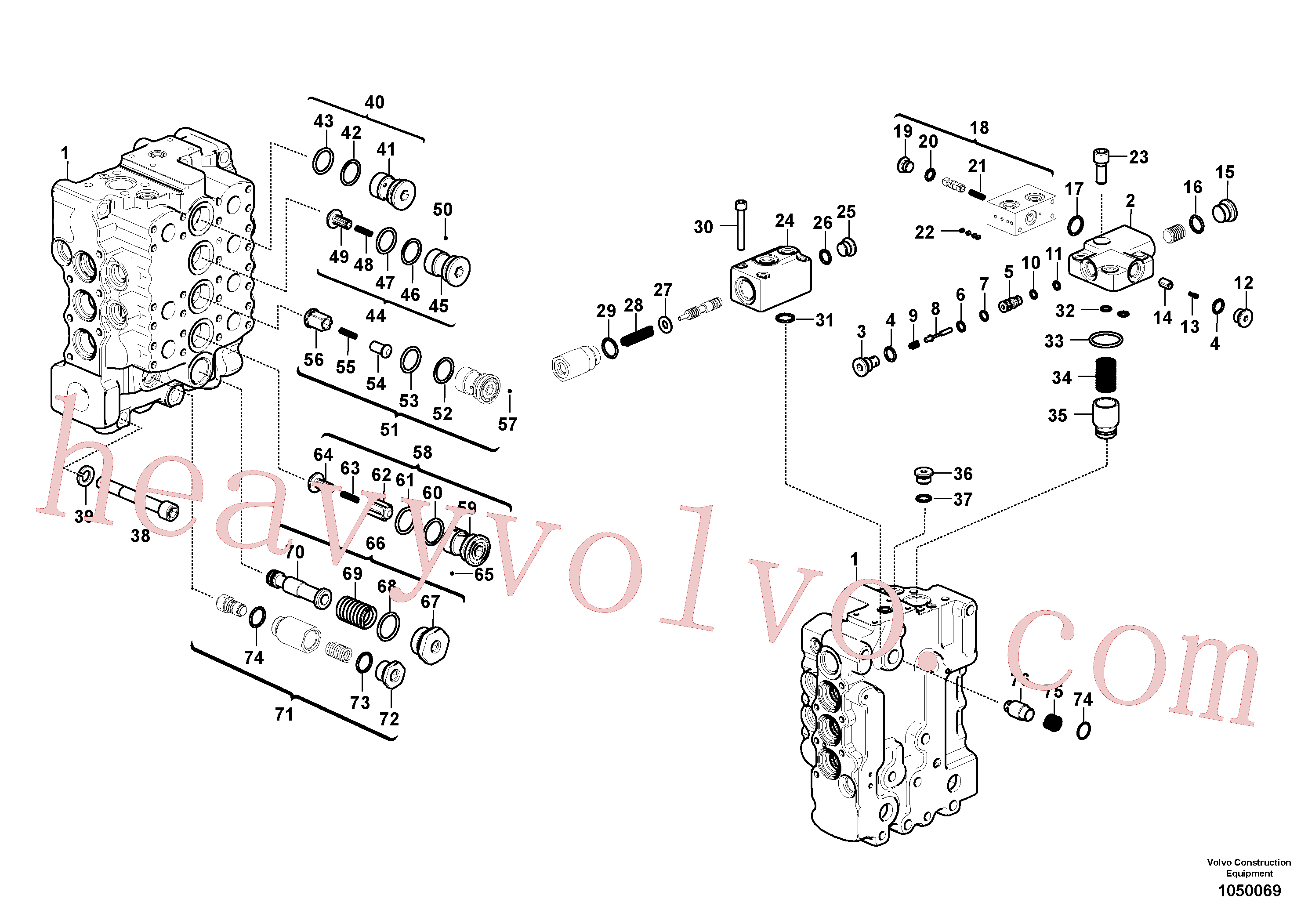 Wholesale SA7273-10661 Spring for Volvo Excavator