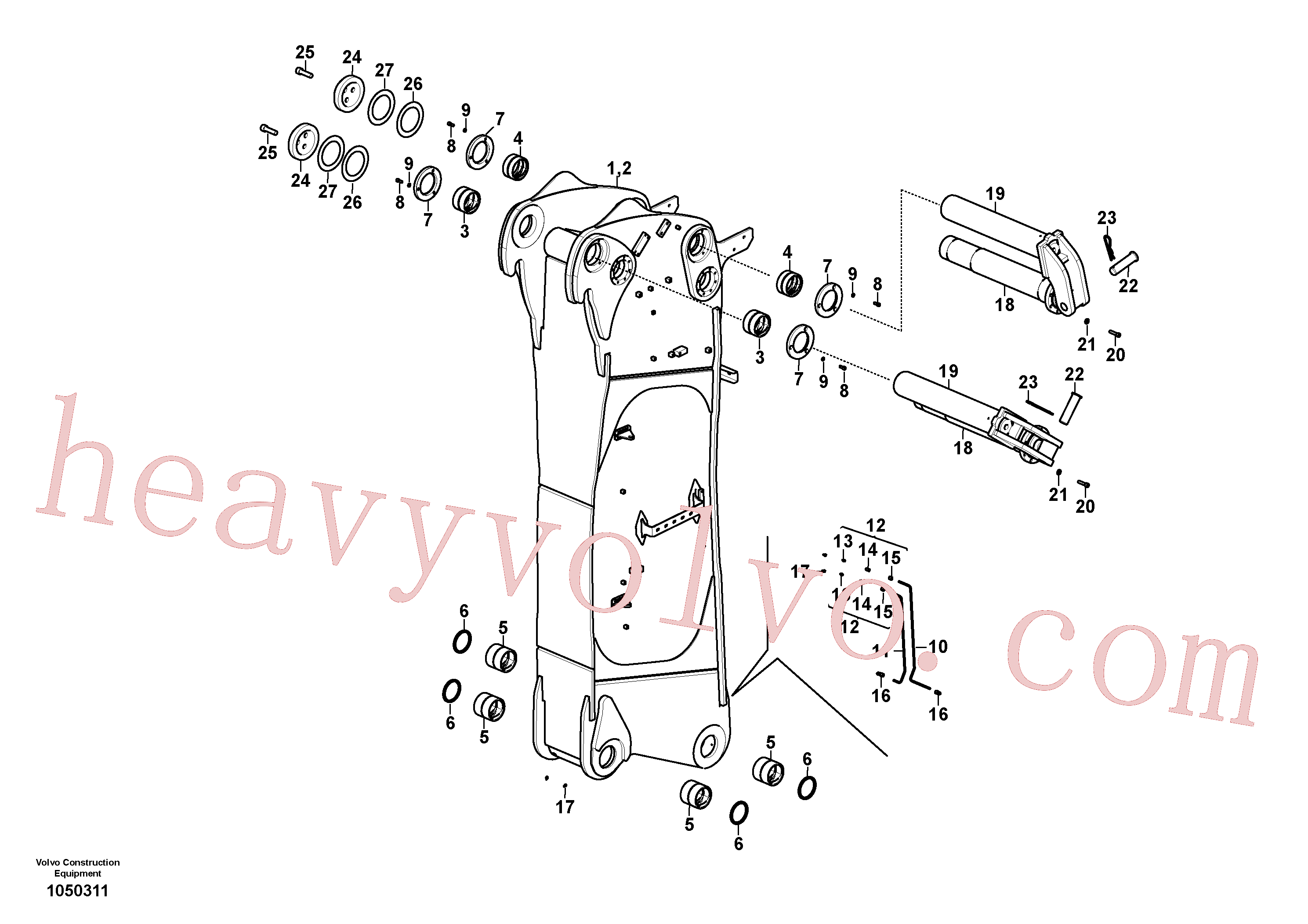 Volvo Assembly VOE14713808 Pipe for sale
