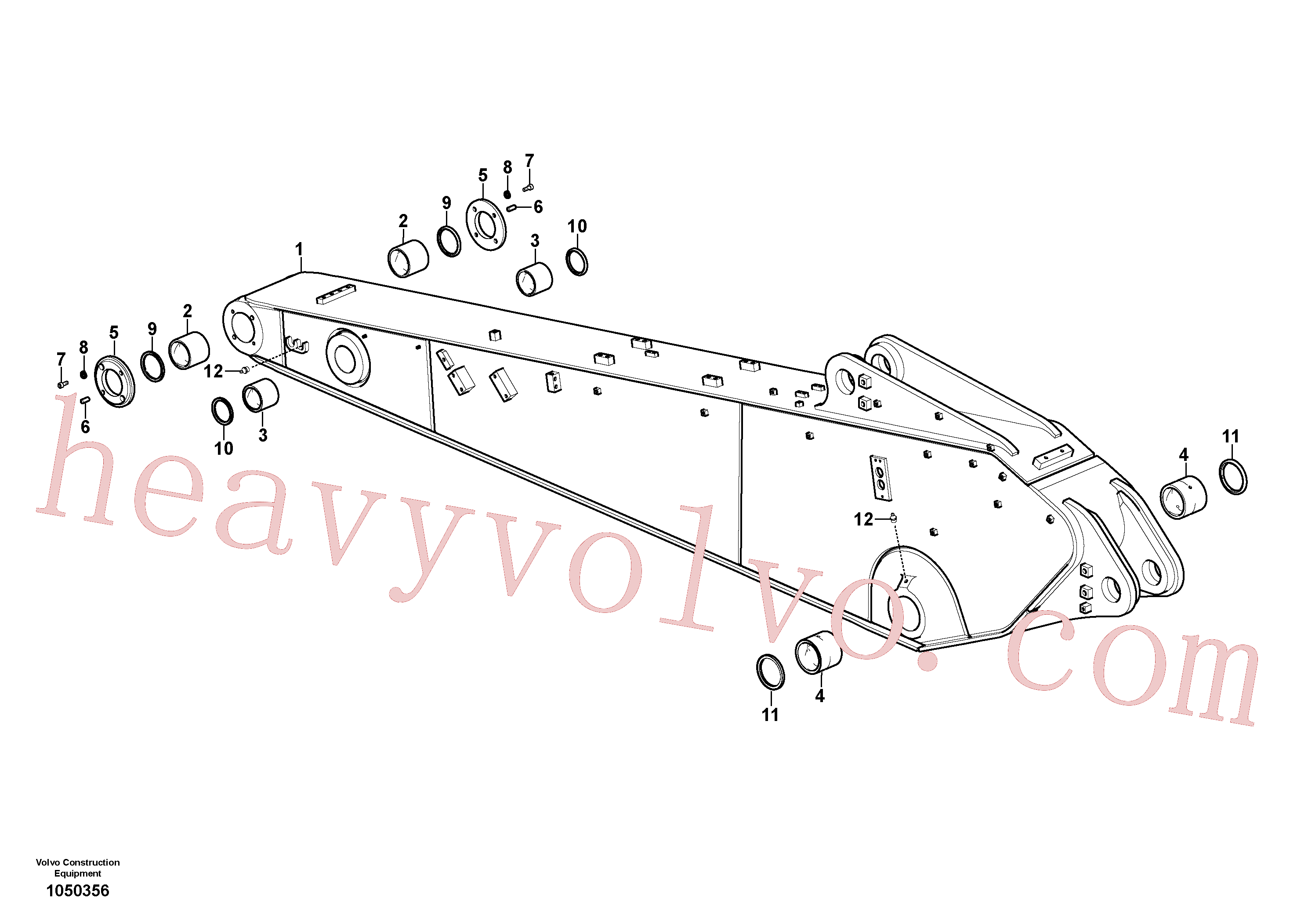 Wholesale VOE14707055 Dipper arm for Volvo Excavator