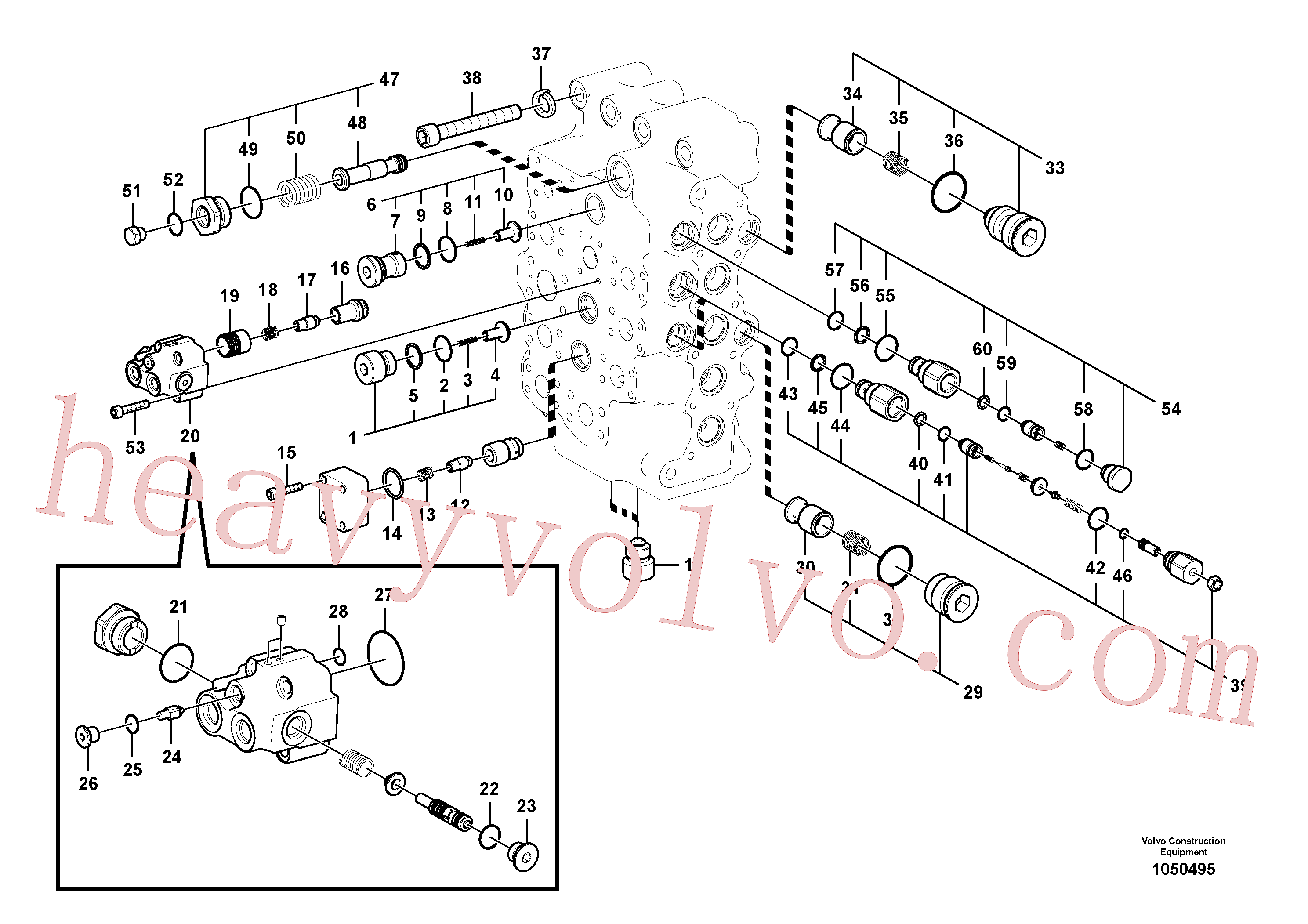 Volvo Assembly VOE14513392 Poppet for sale