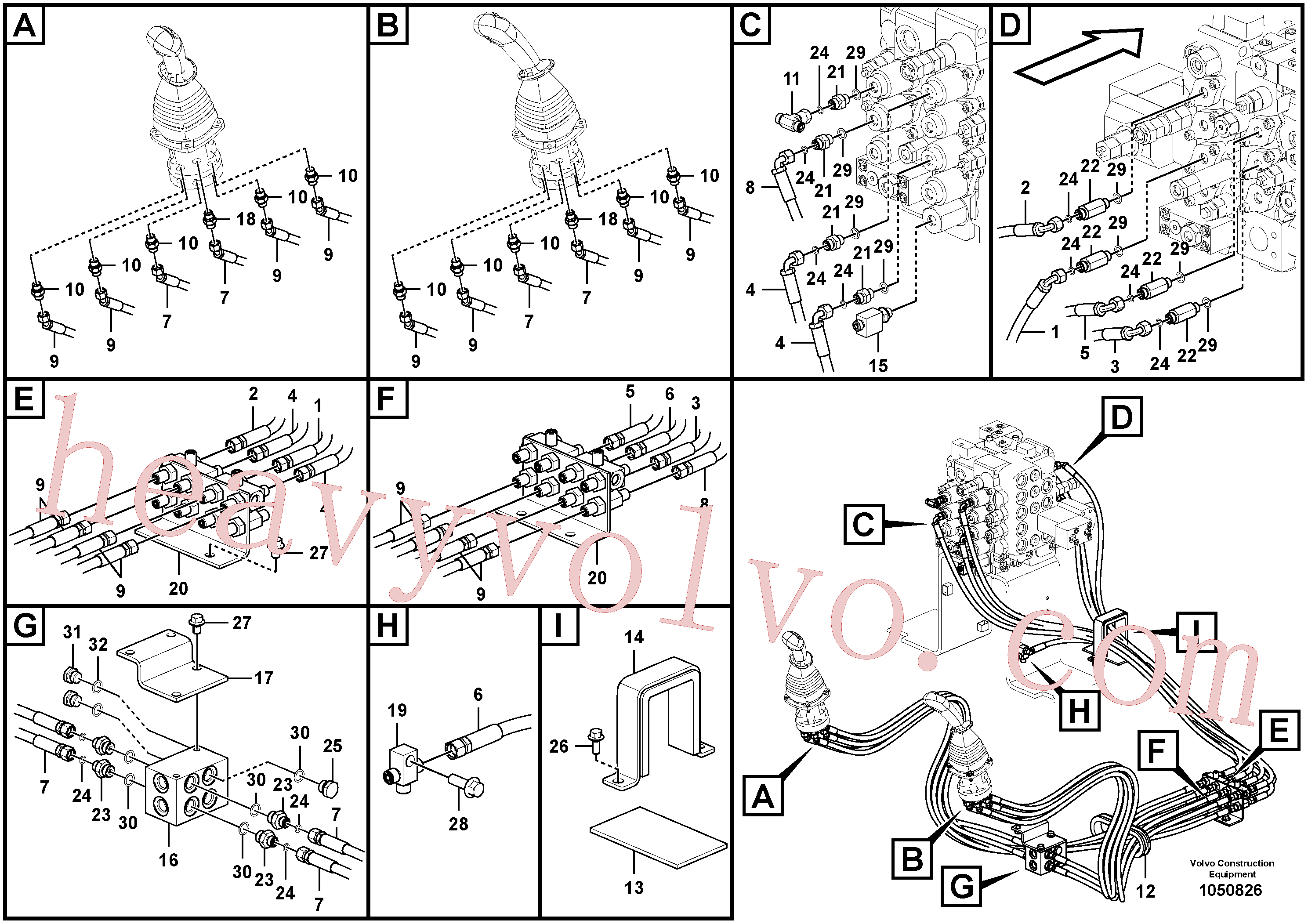 VOE937112 Pilot for Volvo Excavator spare