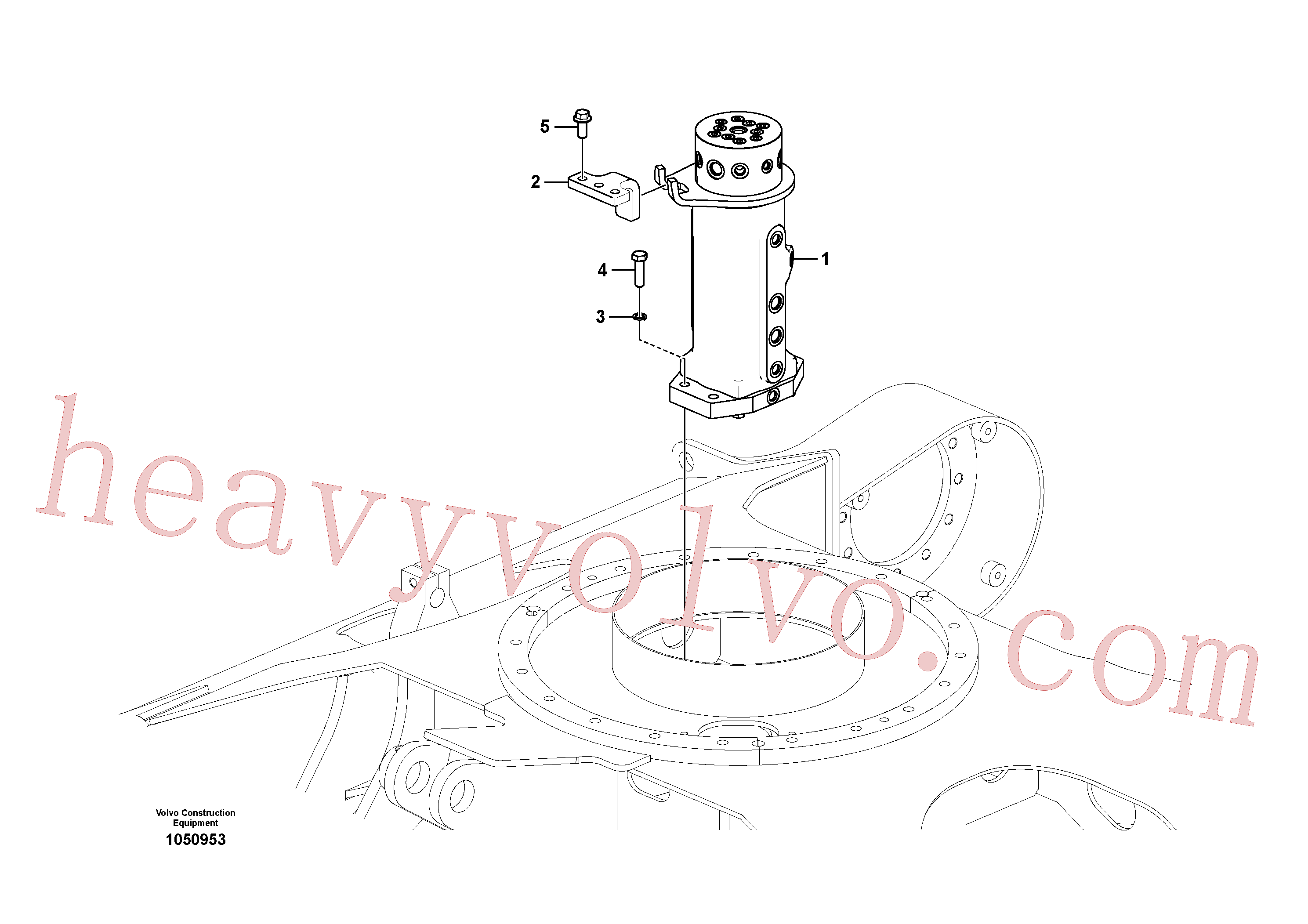 China Made VOE14719521 Joint parts for Volvo Excavator