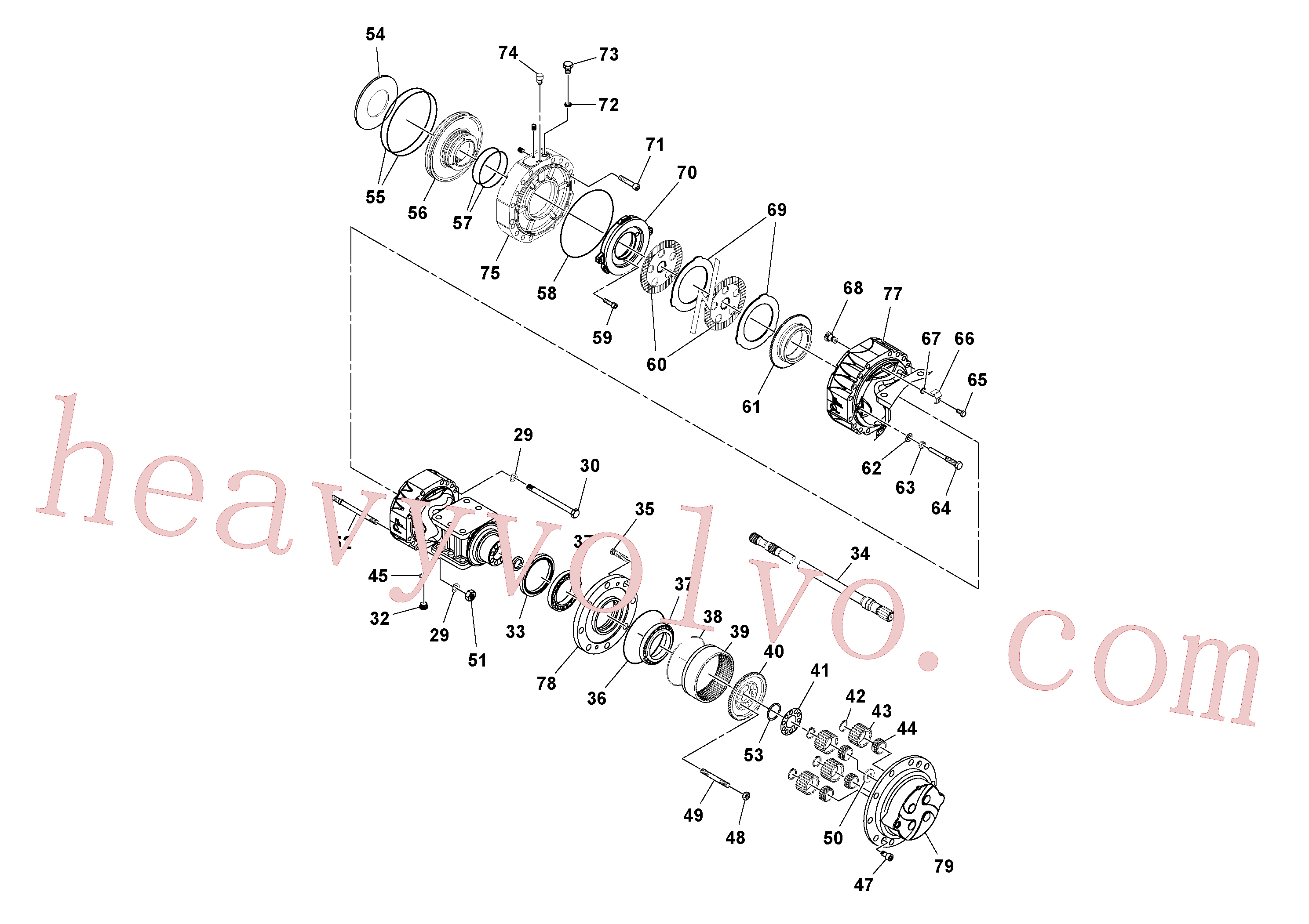 Volvo Assembly RM13229083 Washer for sale