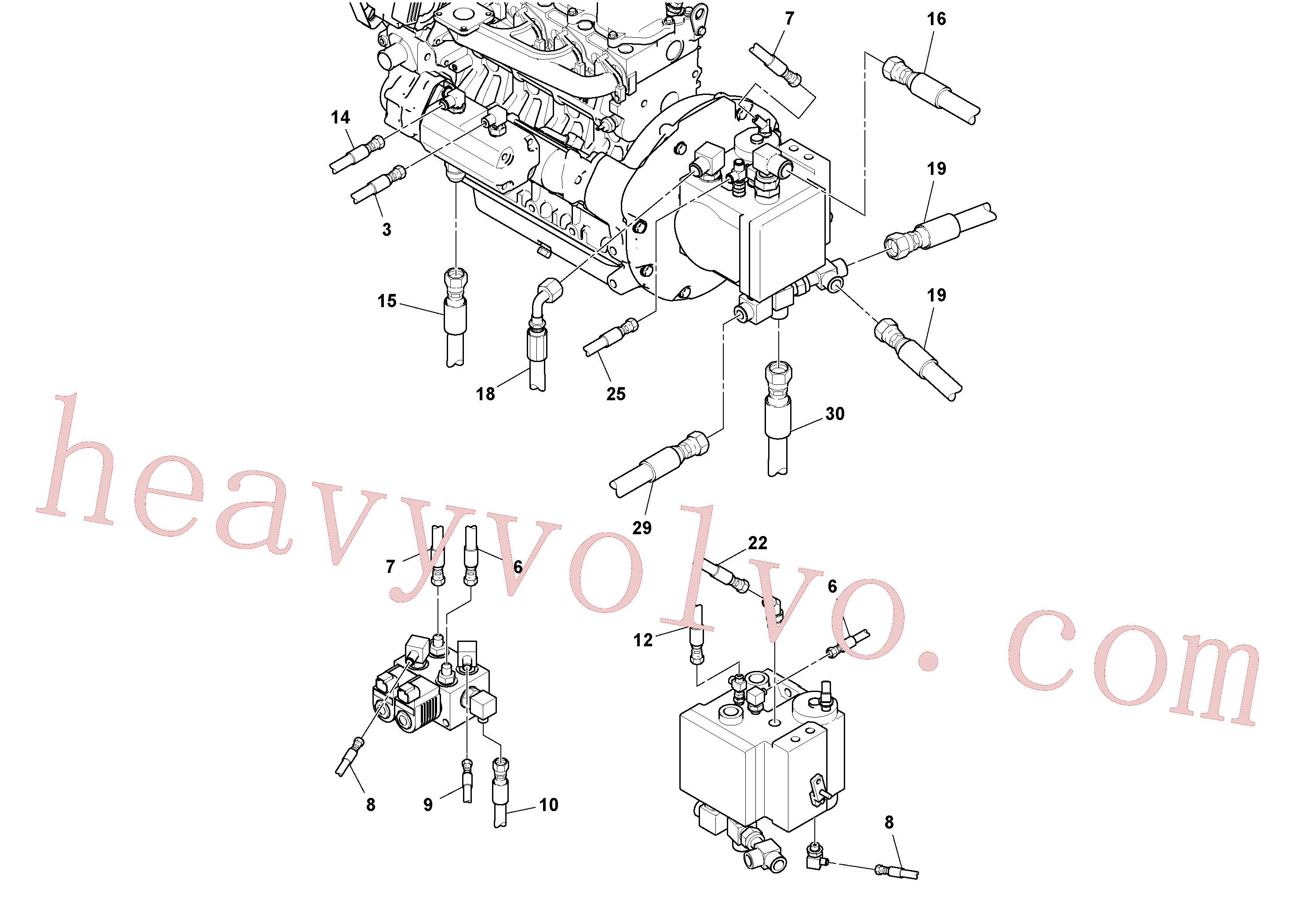 Volvo excavator part RM13365127 Eternity/2 for sale