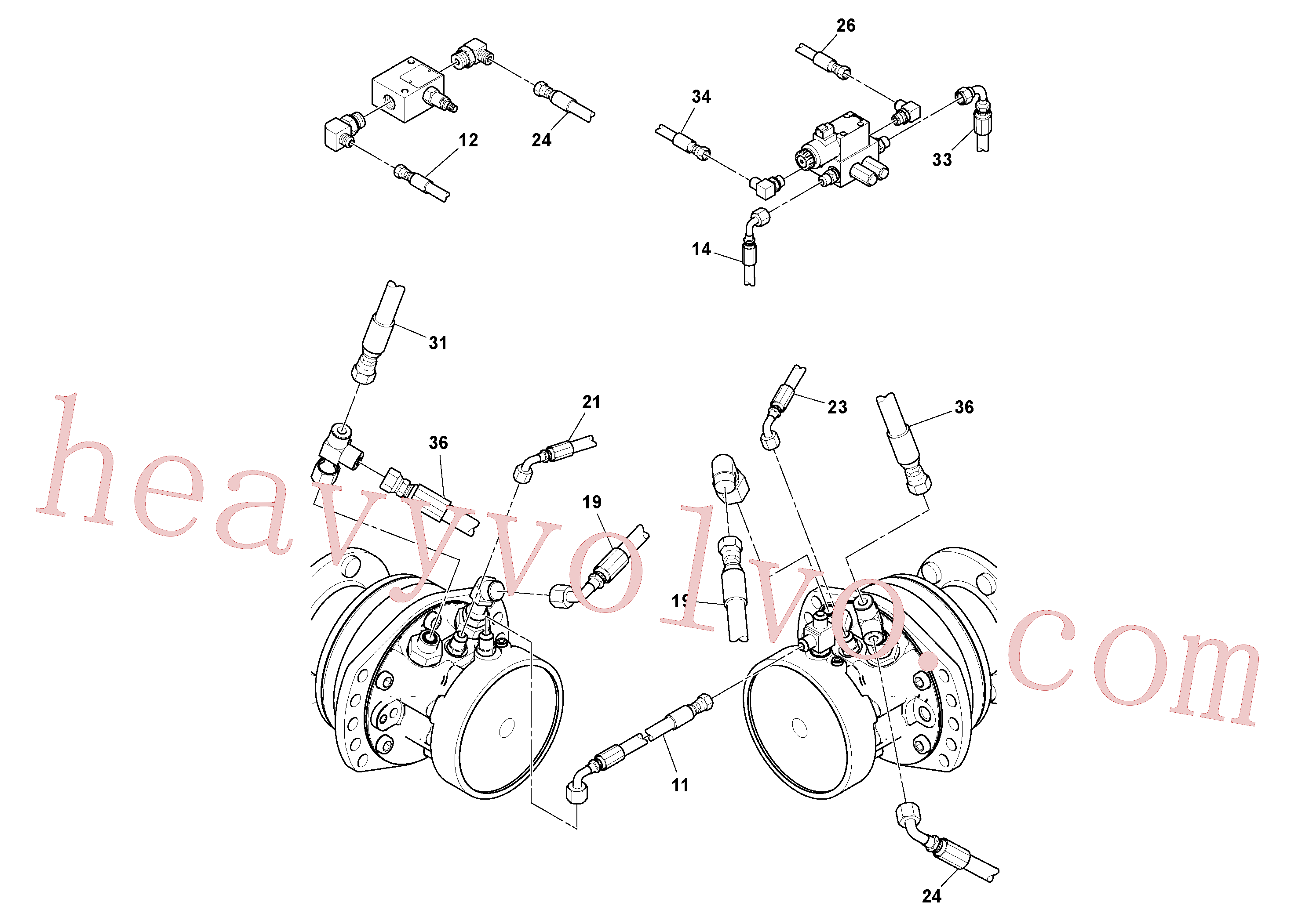 Volvo excavator part RM13365127 Eternity/2 for sale