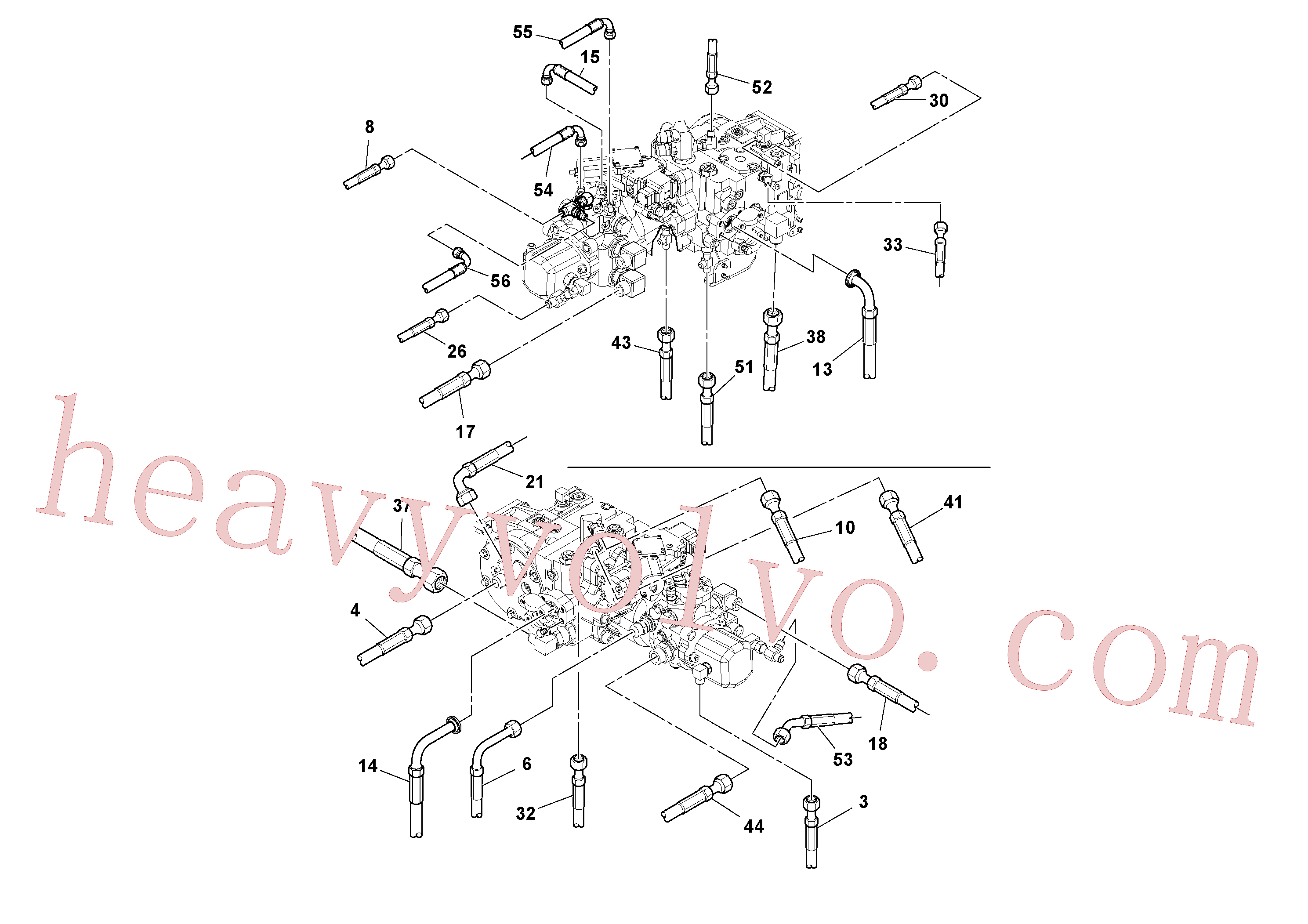 Wholesale RM13204359 Hose assembly for Volvo Excavator